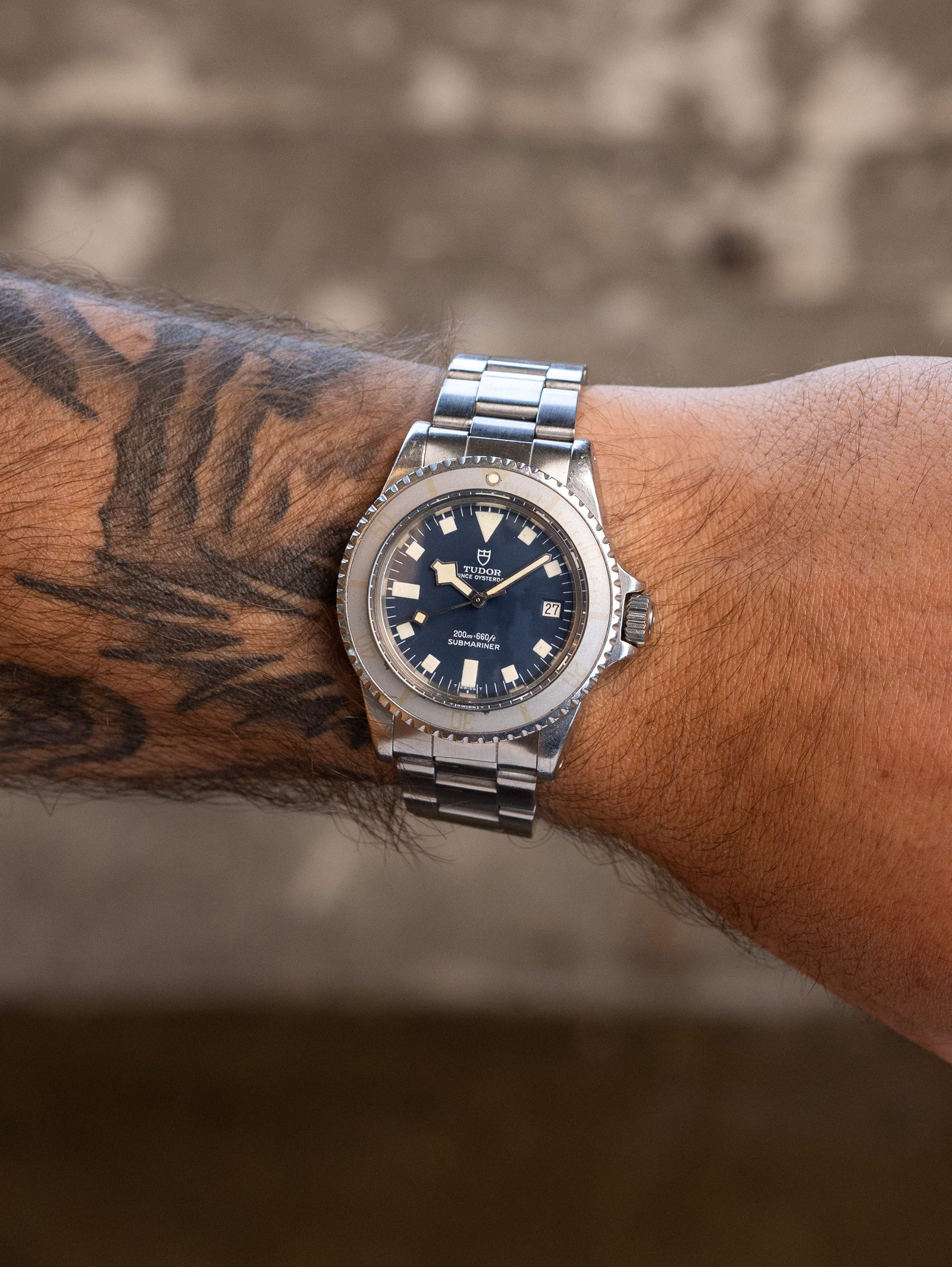 Tudor Submariner Ref. 94110 - Blue 'Snowflake' w/ 'Ghost' Bezel