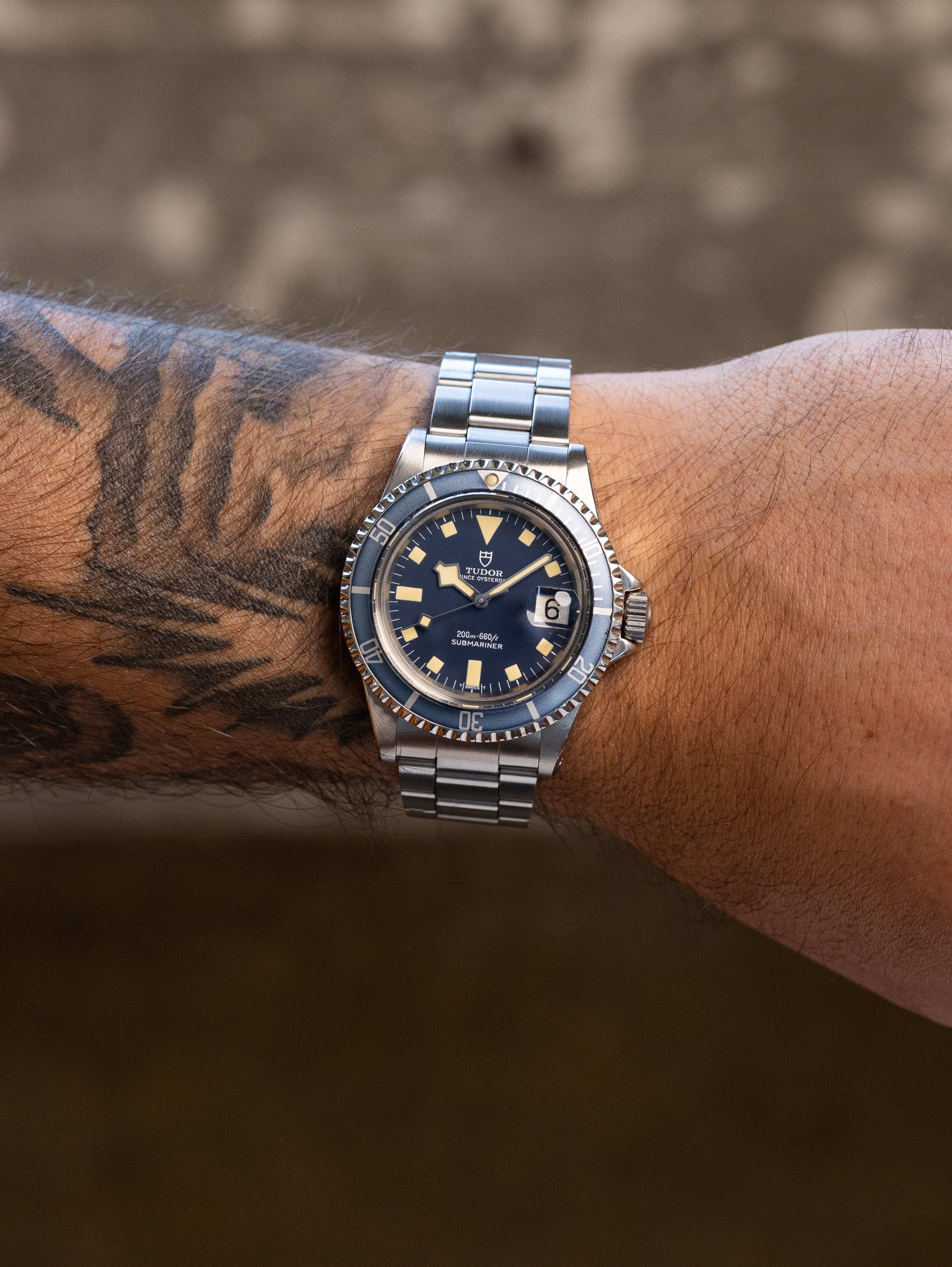 Tudor Submariner Ref. 94110 - Blue 'Snowflake' w/ Box & Papers