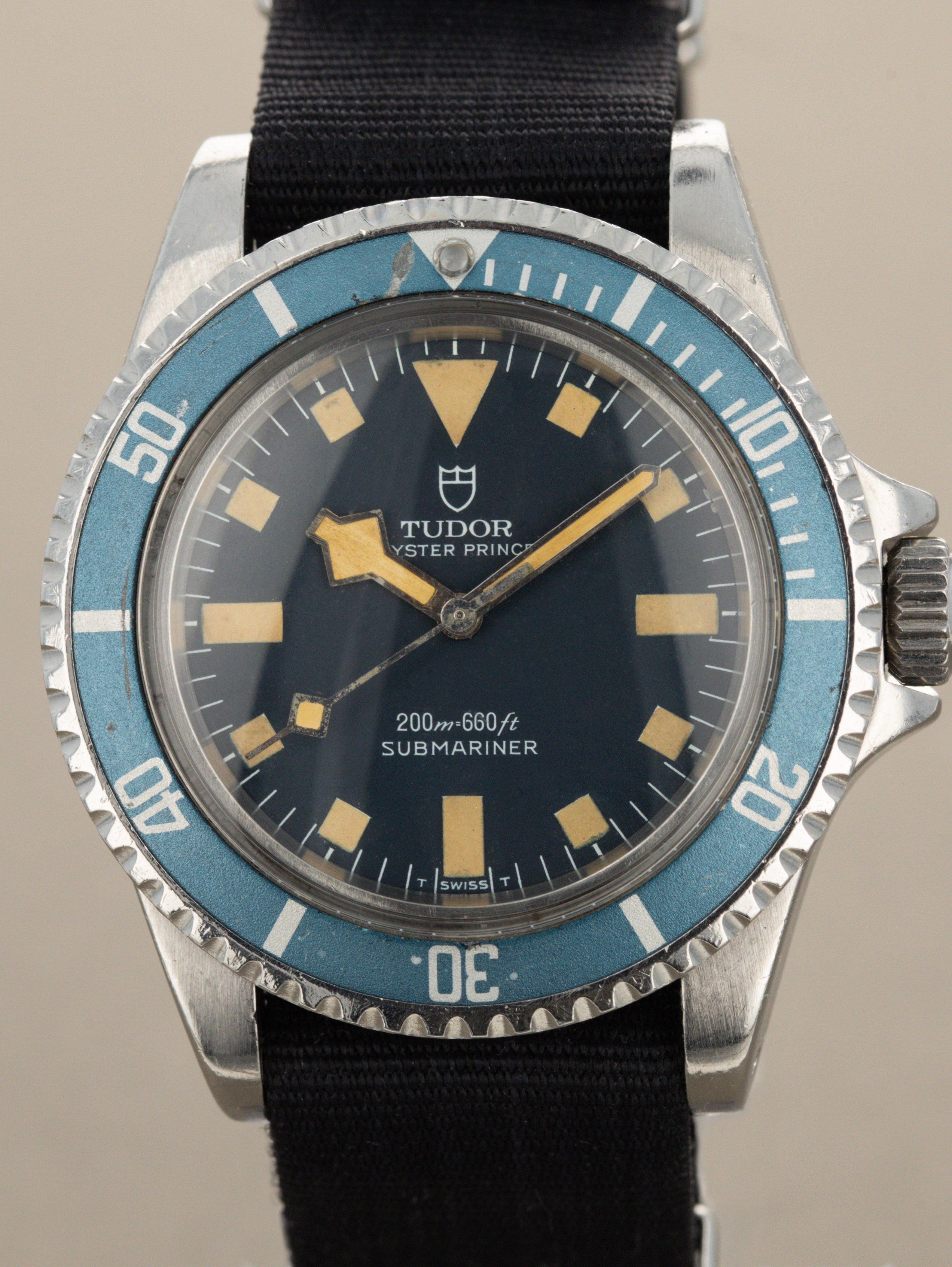 Tudor Submariner Ref. 94010 - Marine Nationale 'MN' Blue 'Snowflake' Military Issued