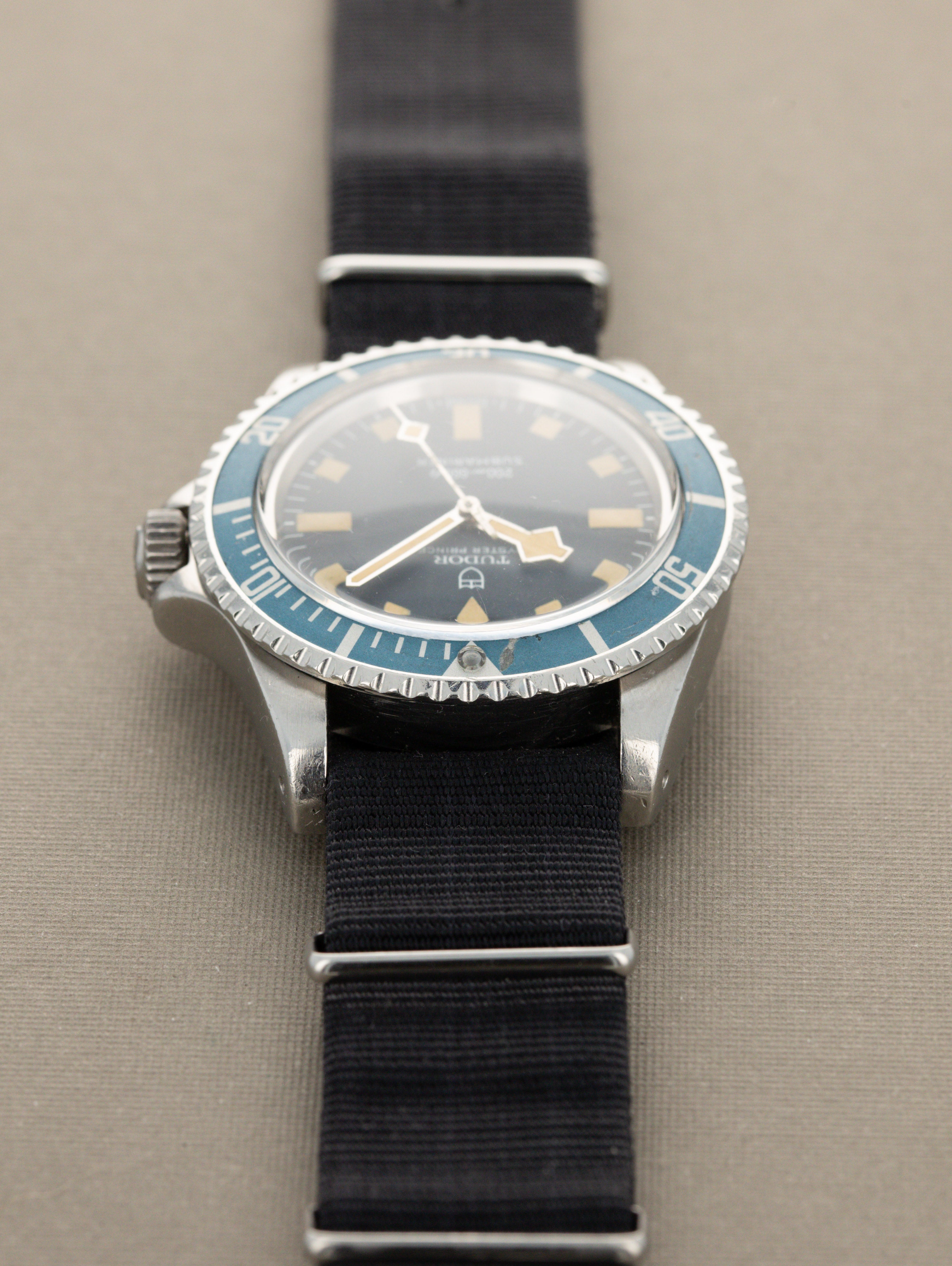 Tudor Submariner Ref. 94010 - Marine Nationale 'MN' Blue 'Snowflake' Military Issued