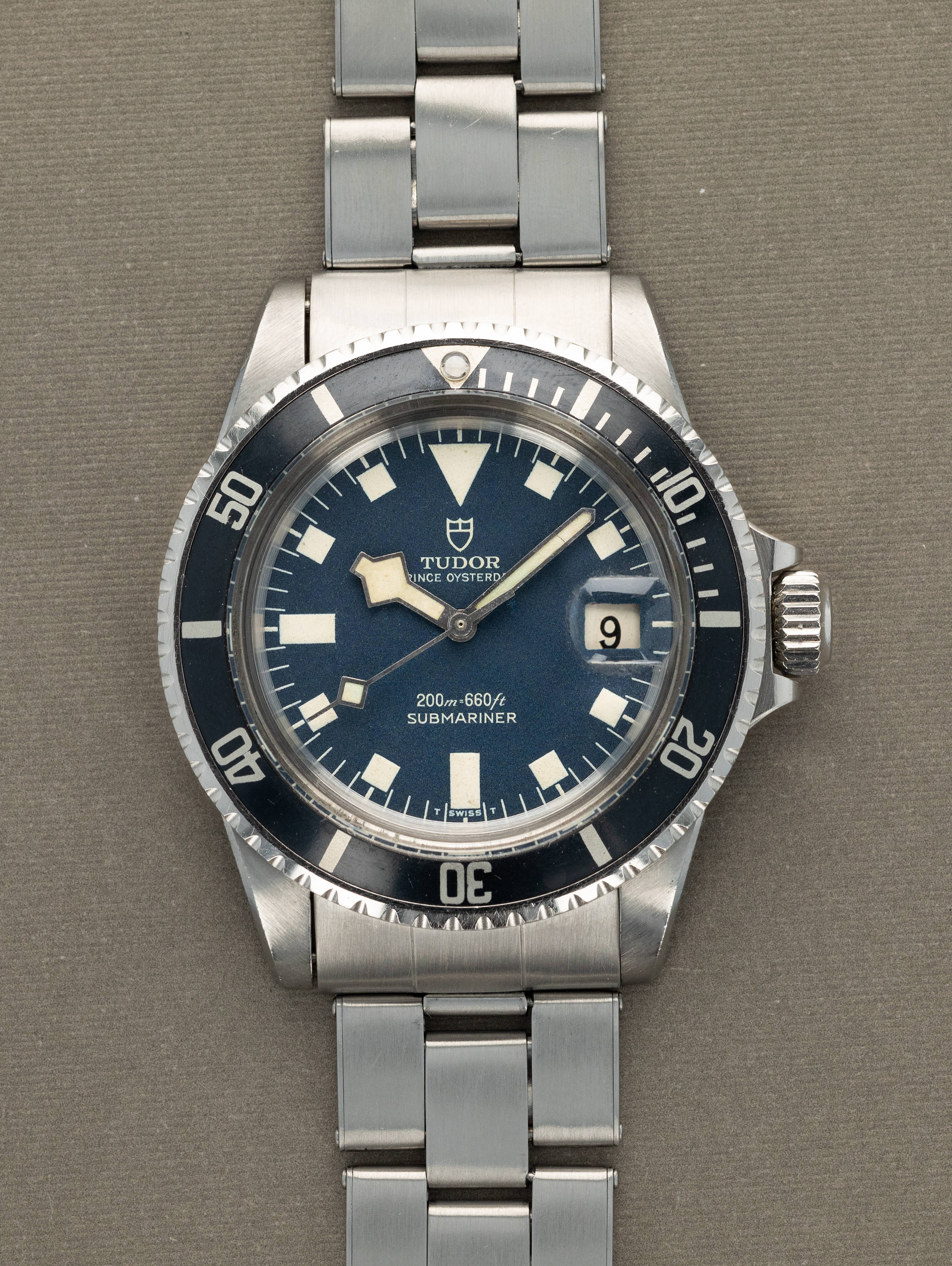 Tudor Submariner Ref. 7021/0 - Blue 'Snowflake Confetti Dial' With 'Roulette' Date