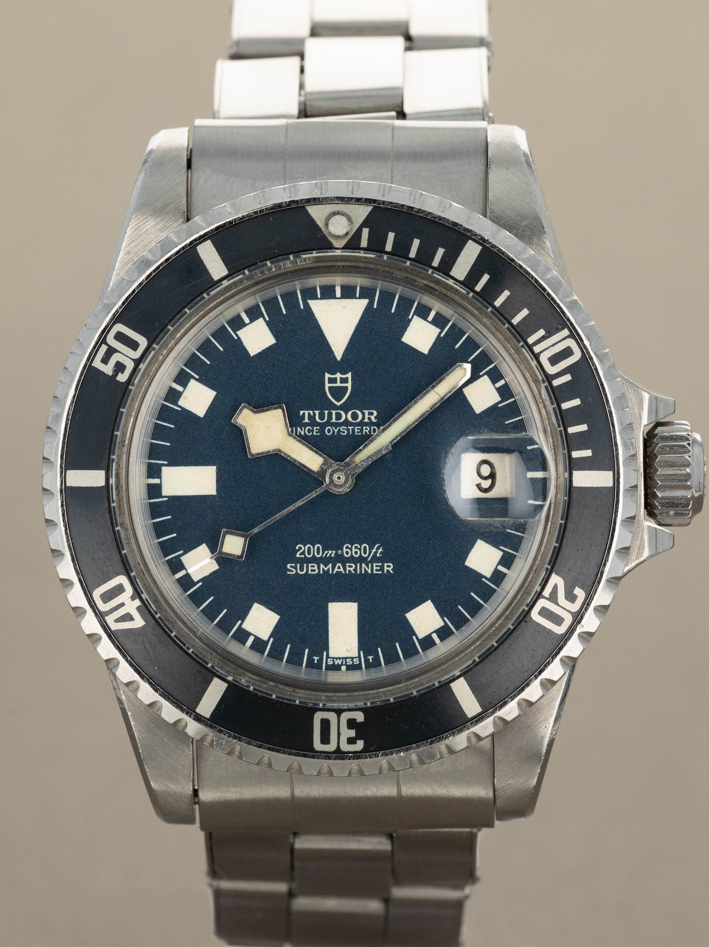 Tudor Submariner Ref. 7021/0 - Blue 'Snowflake Confetti Dial' With 'Roulette' Date