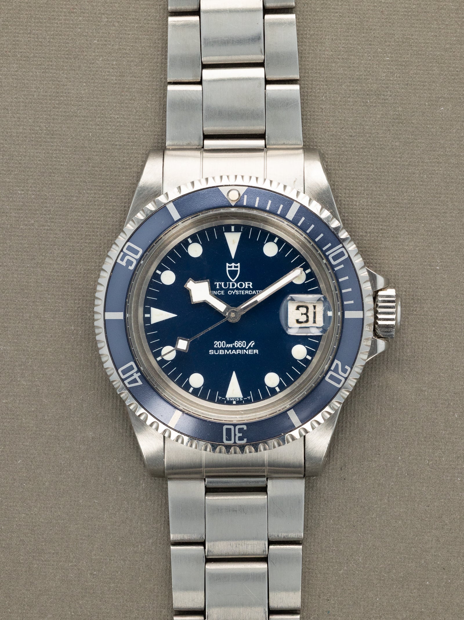 Tudor Submariner Date Ref. 76100 'Transitional' - Blue 'Dots & Daggers' Dial