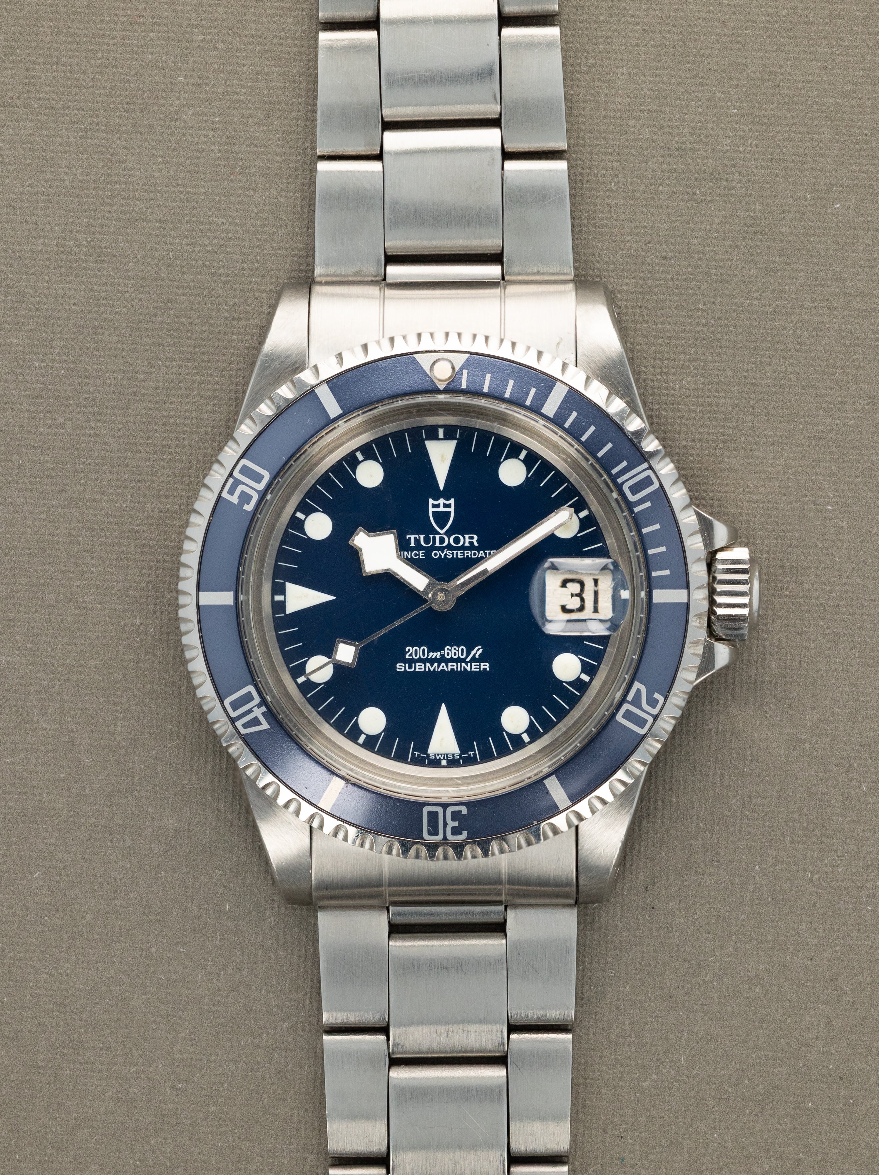 Tudor Submariner Date Ref. 76100 'Transitional' - Blue 'Dots & Daggers' Dial