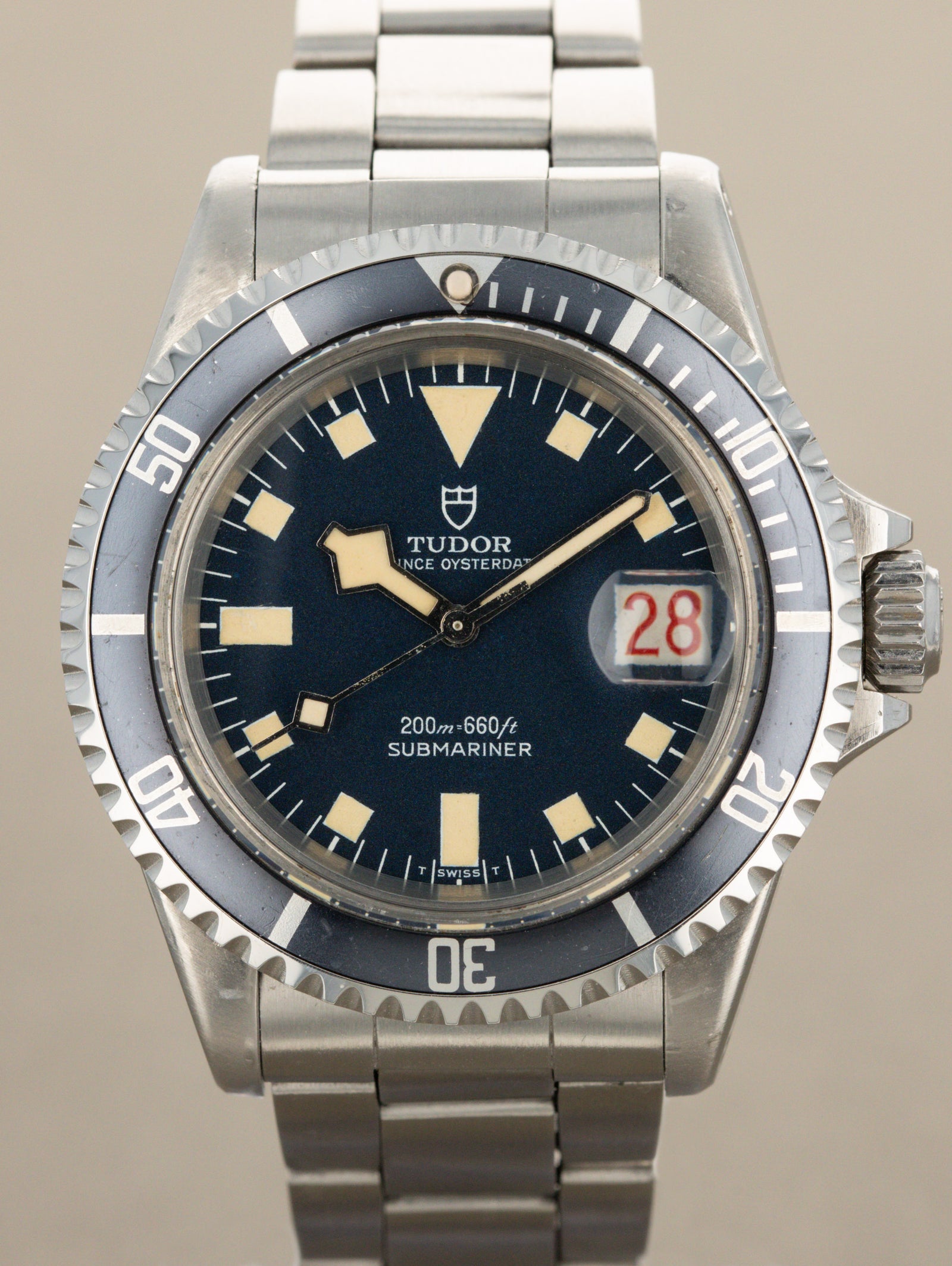 Tudor Submariner Ref. 7021/0 - Blue 'Snowflake Confetti Dial' With 'Roulette' Date