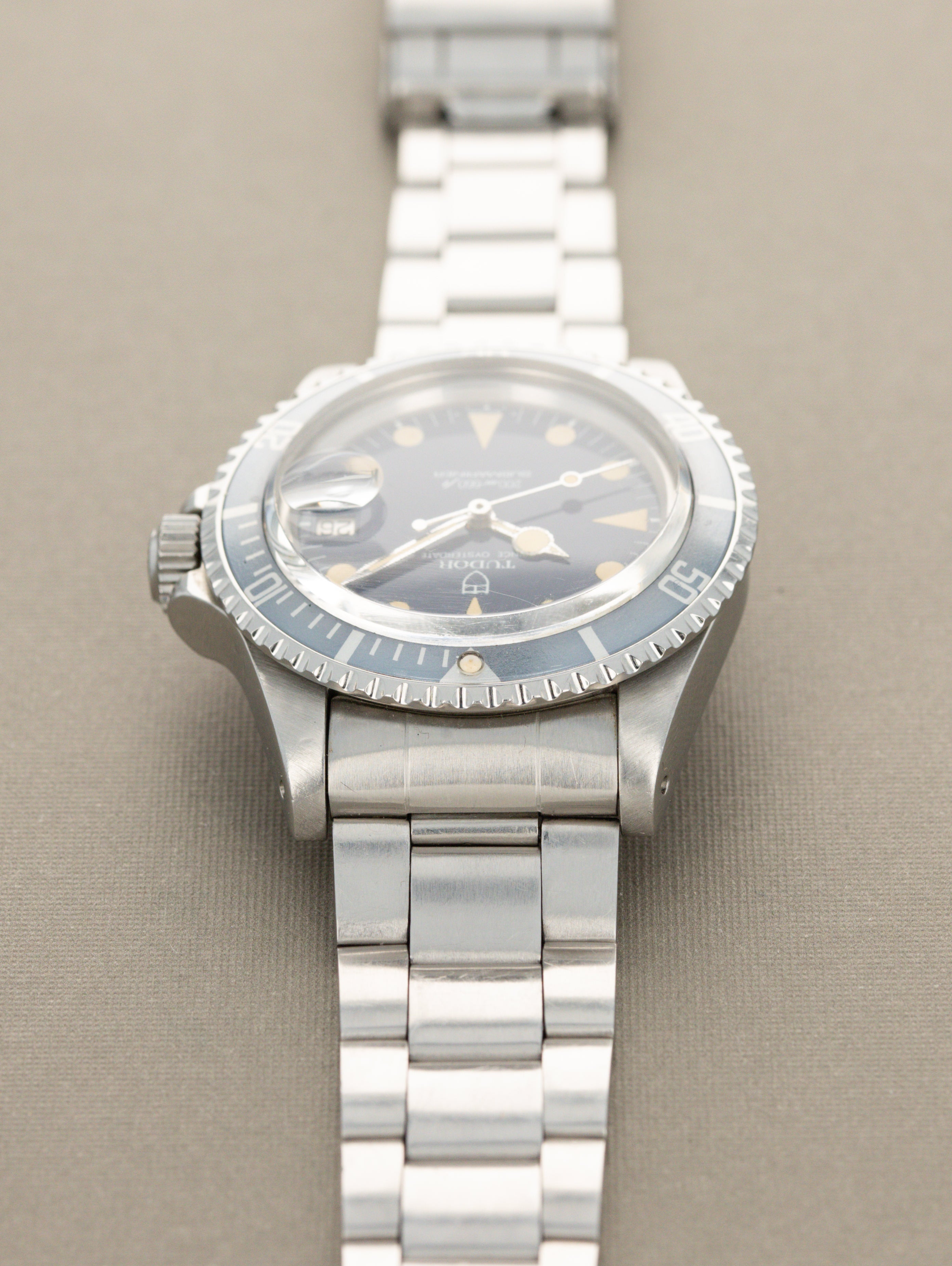 Tudor Submariner Date Ref. 76100 'Lollipop' - Blue Dial W/ Box & Papers