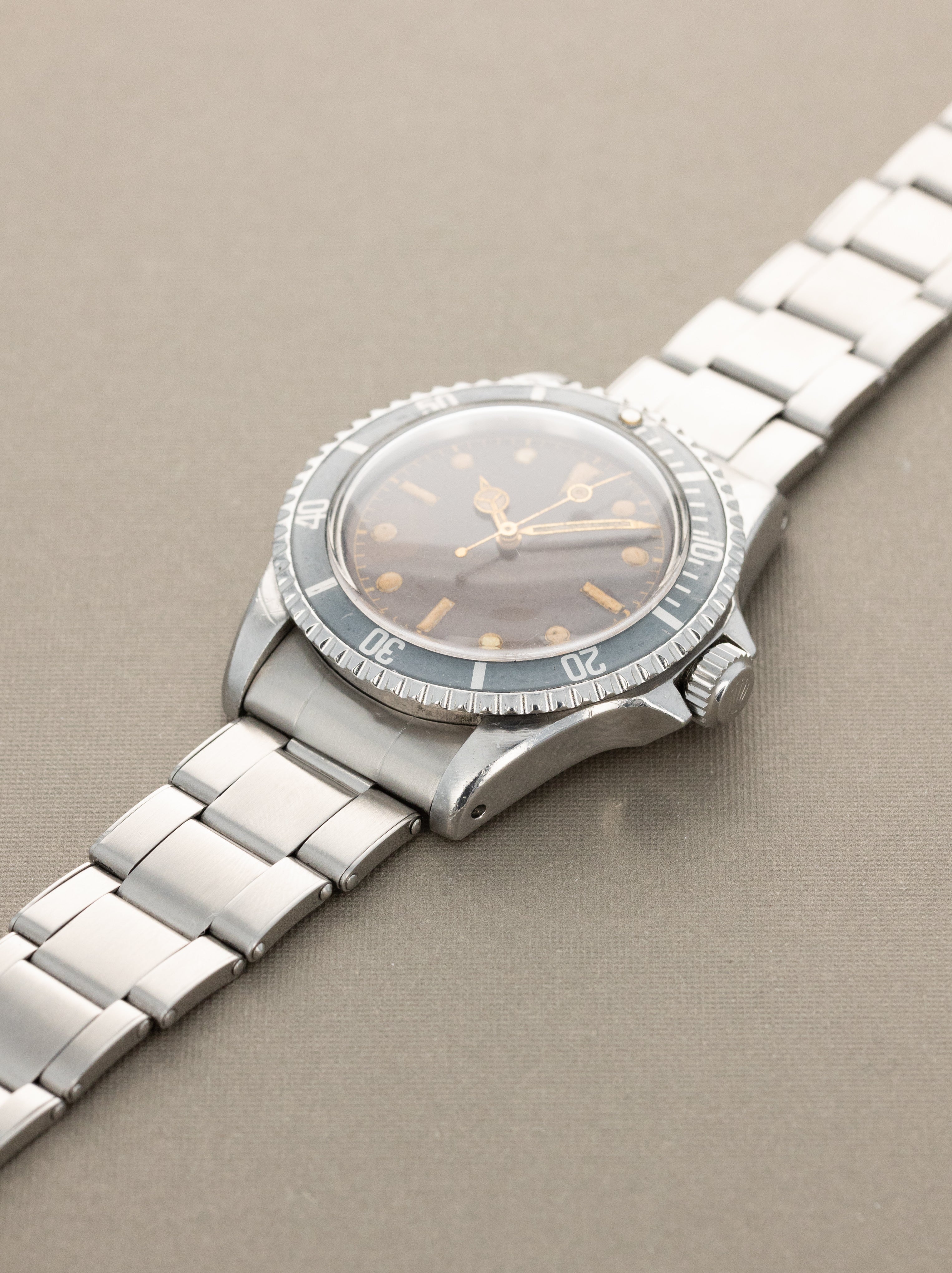 Tudor Submariner Ref. 7928 'PCG' - Gilt 'Tropical' Dial Faded Bezel