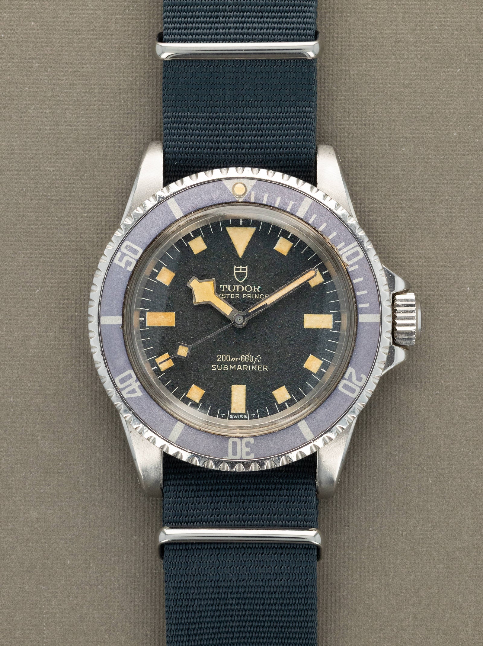 Tudor Submariner Ref. 7016/0 - Marine Nationale 'MN' Blue 'Snowflake' Military Issued