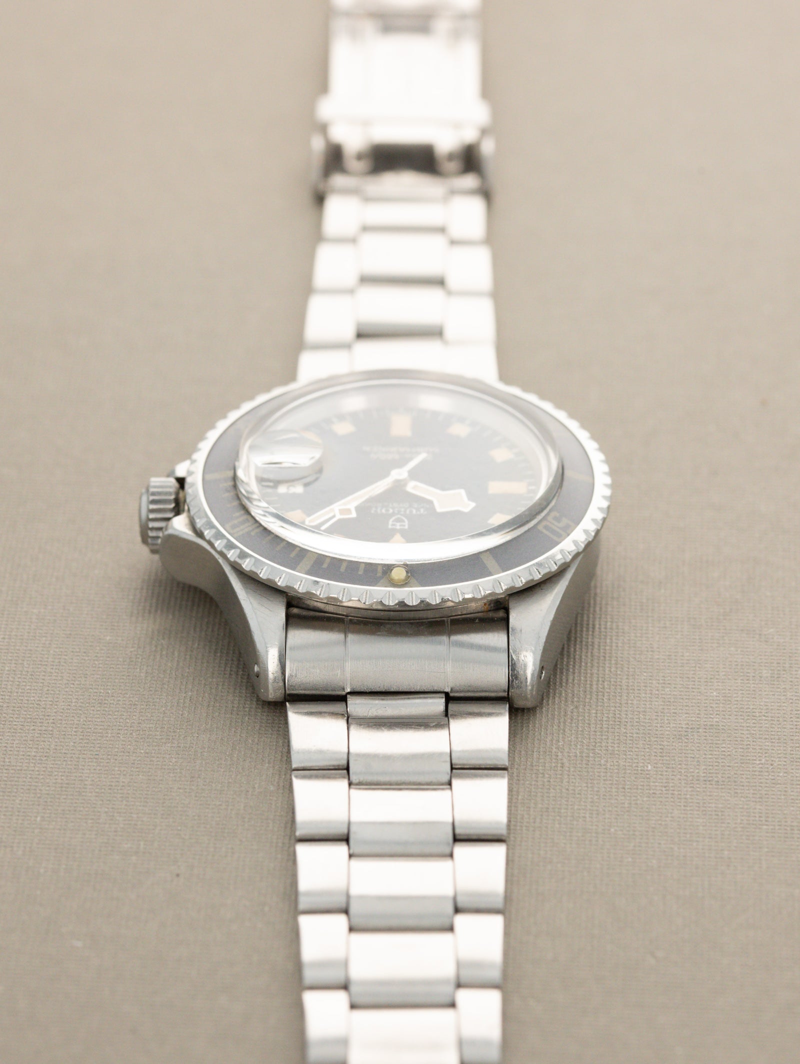 Tudor Submariner Ref. 9411/0 - Blue 'Snowflake' Patina Dial Unpolished