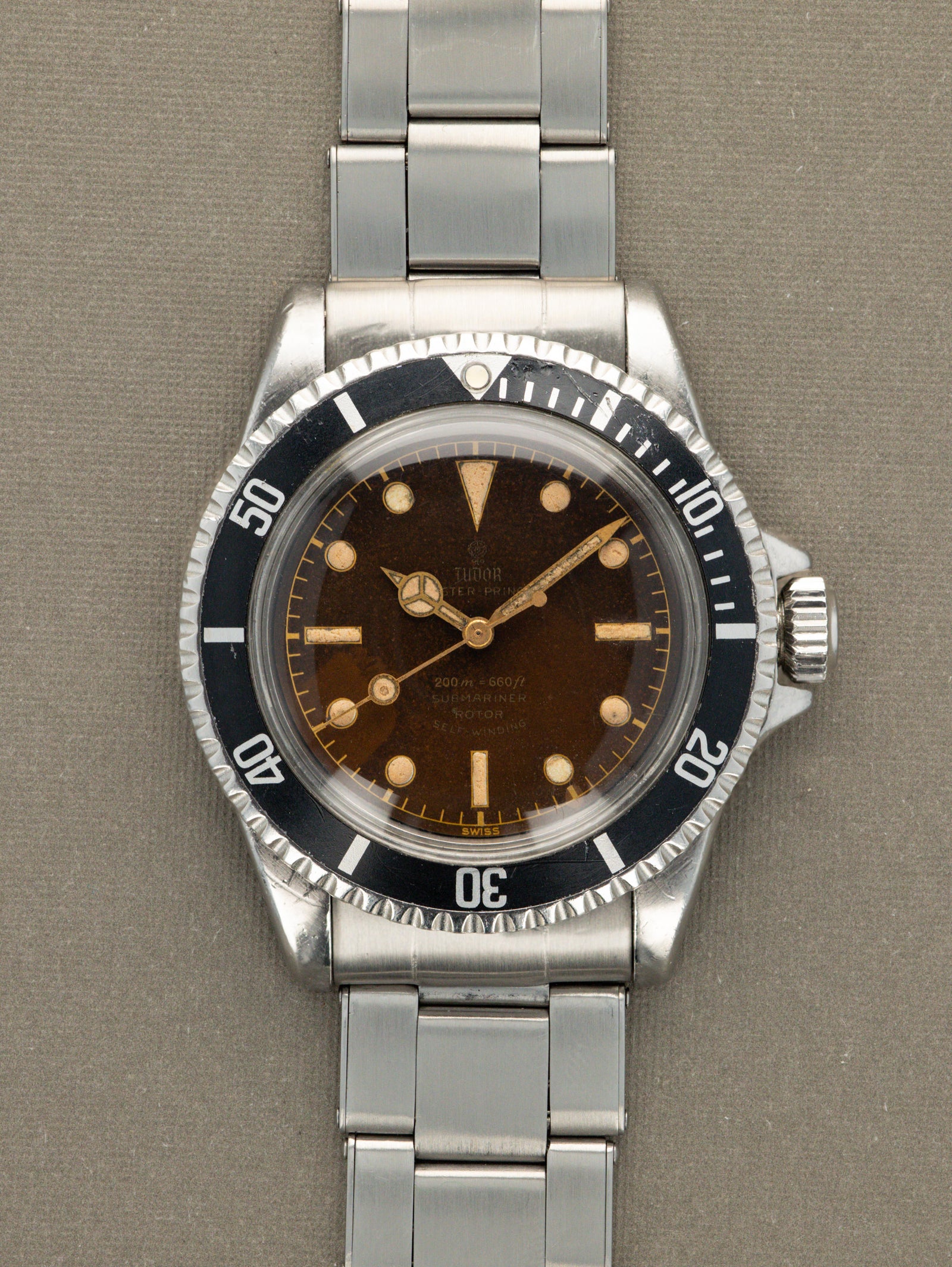 Tudor Submariner Ref. 7928 'PCG' - Gilt 'Tropical' Dial