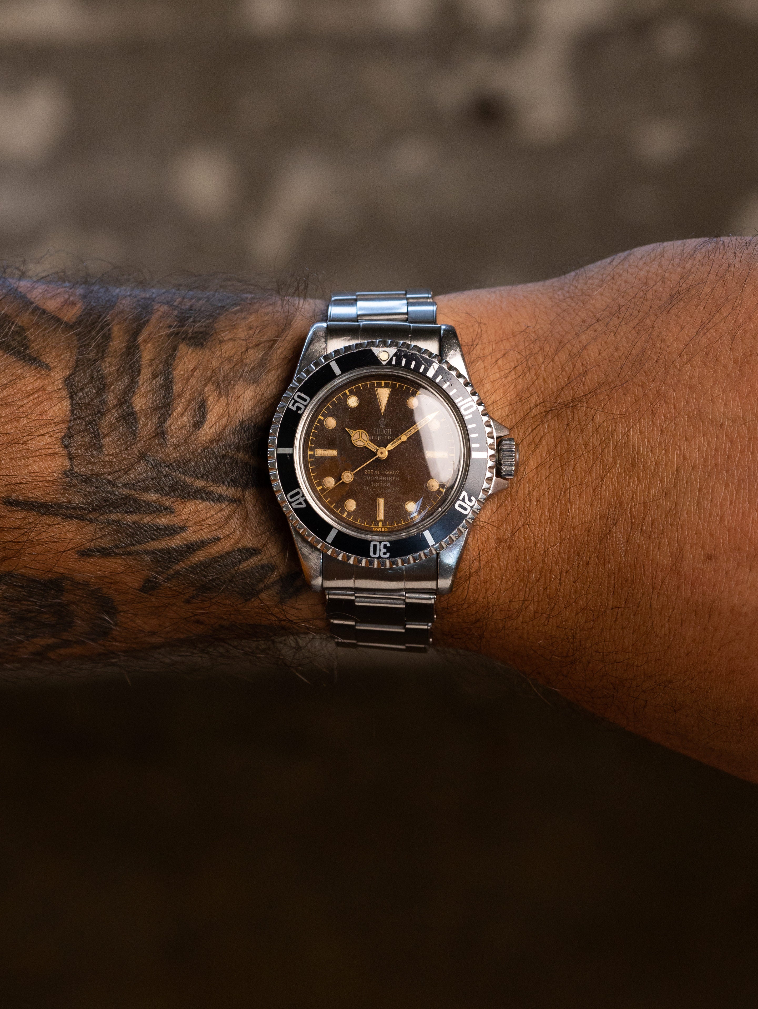 Tudor Submariner Ref. 7928 'PCG' - Gilt 'Tropical' Dial