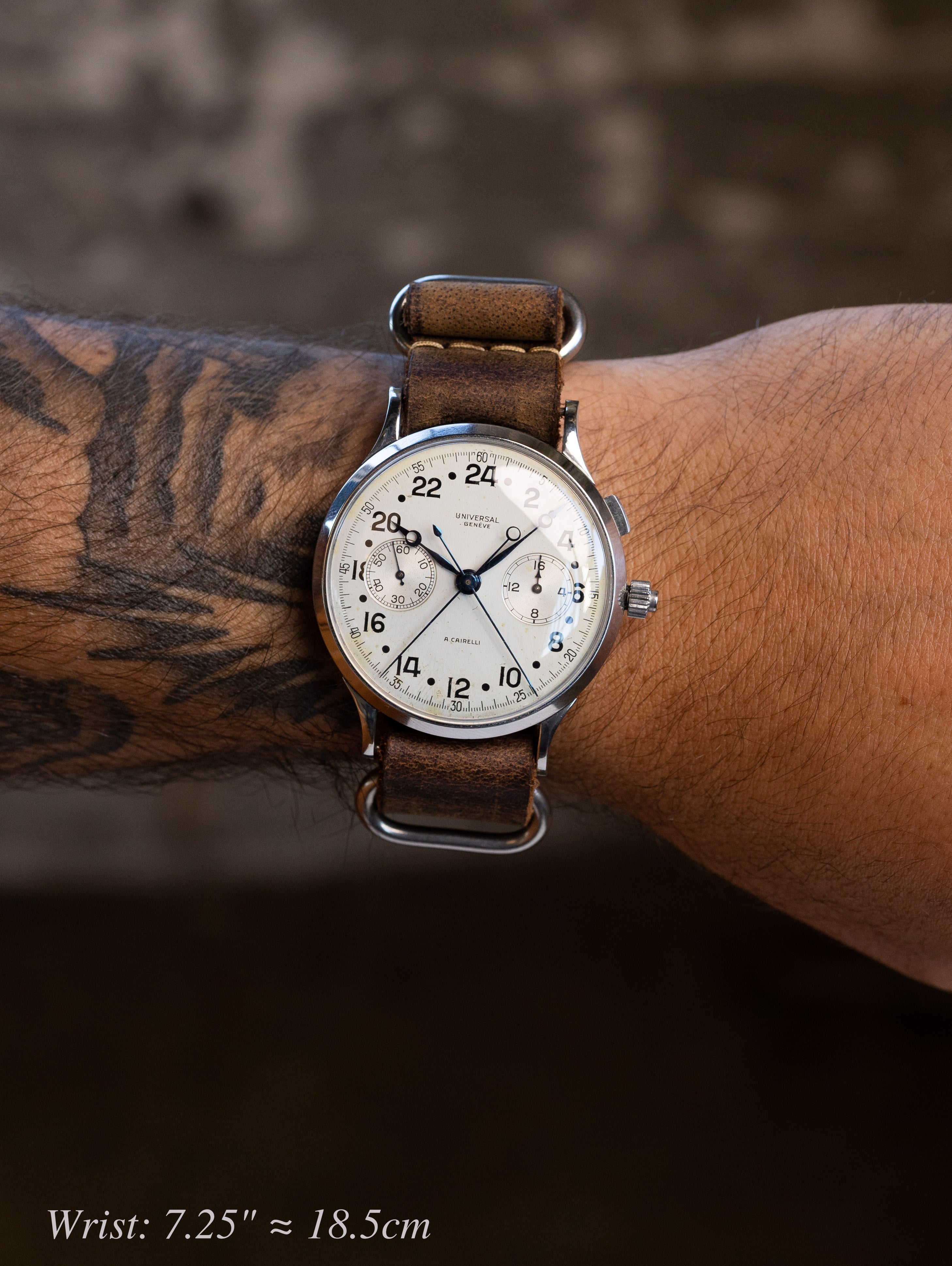 Universal Genève HA-1 Ref. 22560 - 'A. Cairelli' Split-Seconds Monopus