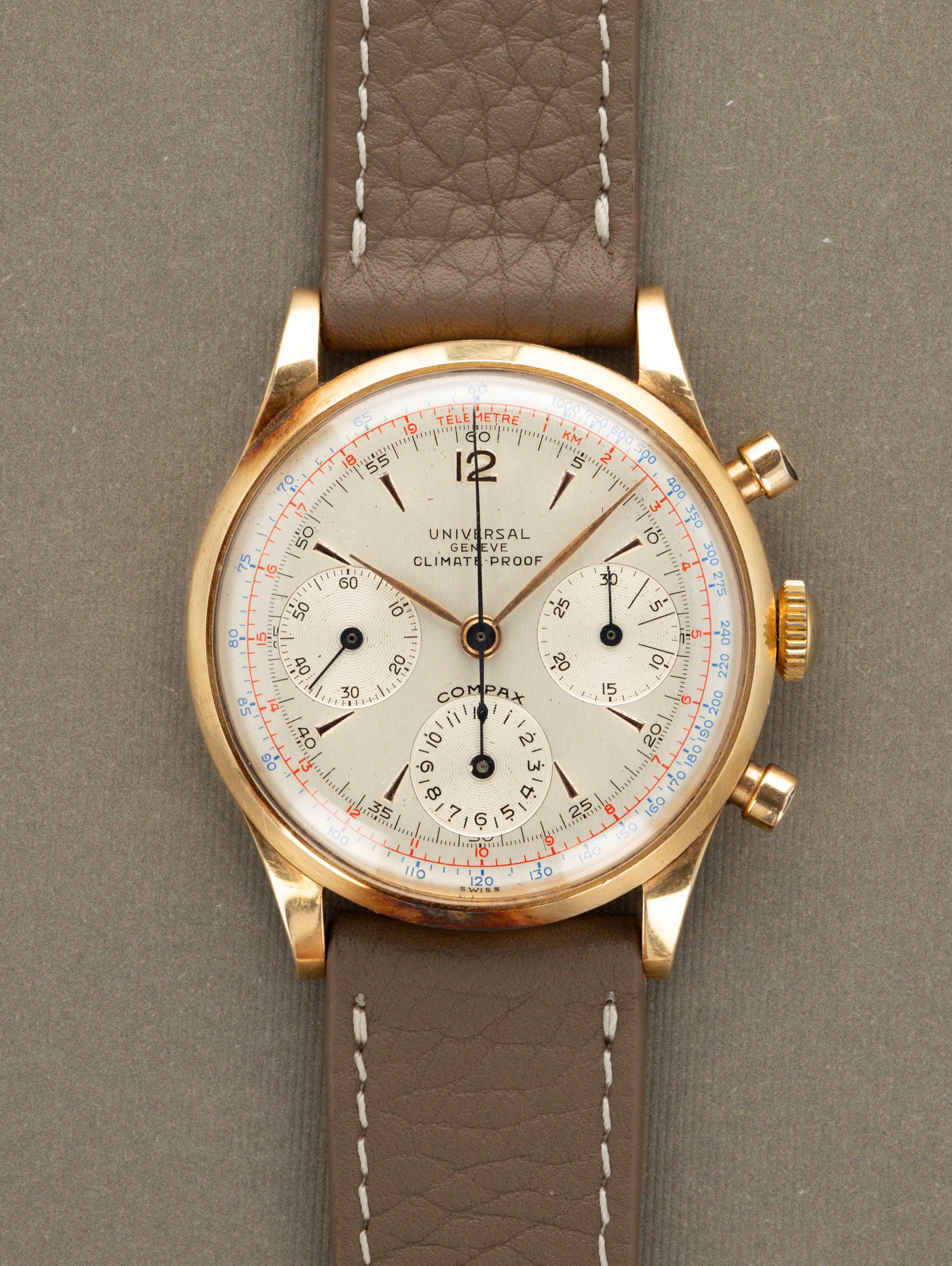 Universal Genève Compax Ref. 124113 - 'Climate Proof'