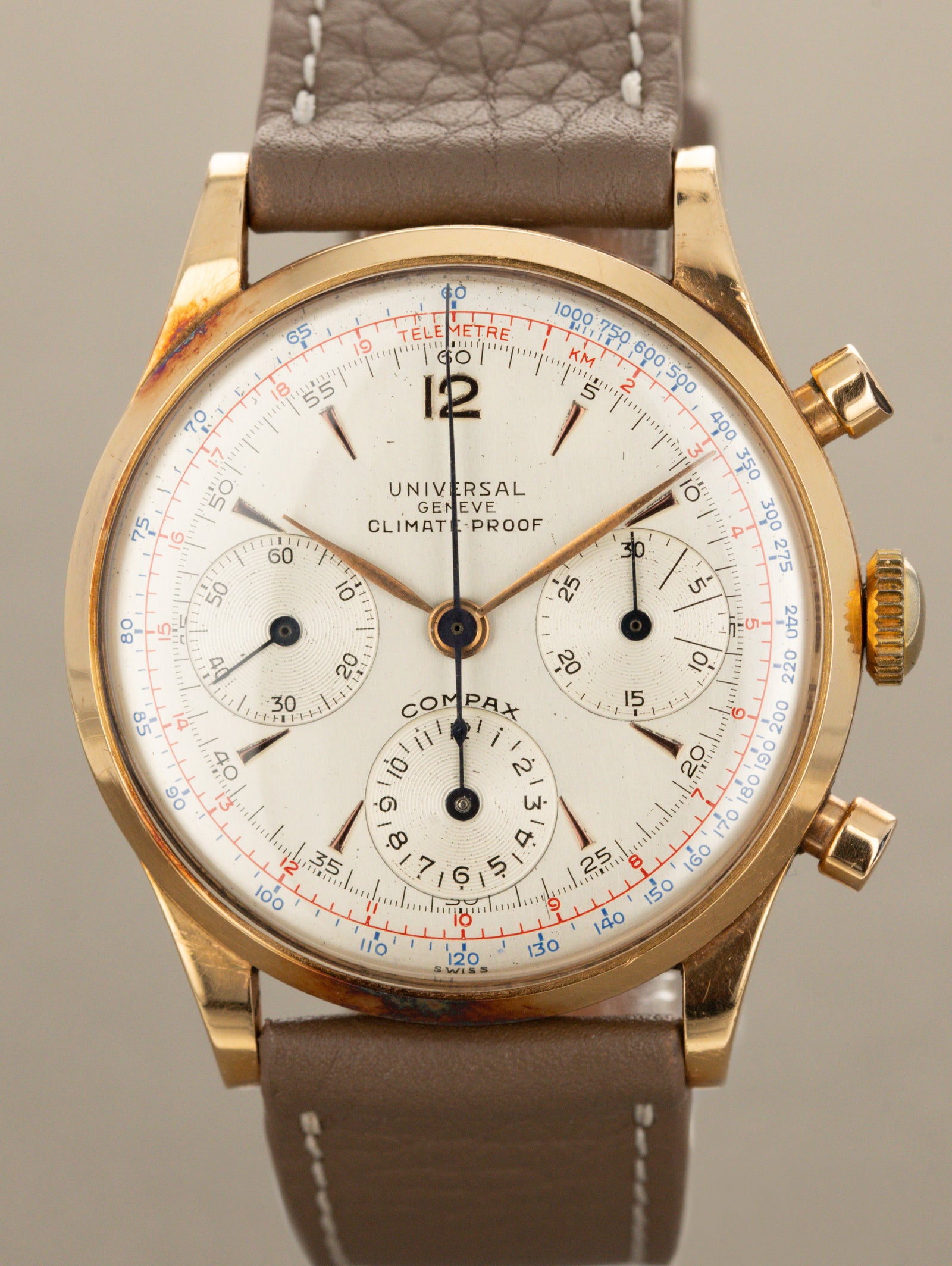 Universal Genève Compax Ref. 124113 - 'Climate Proof'