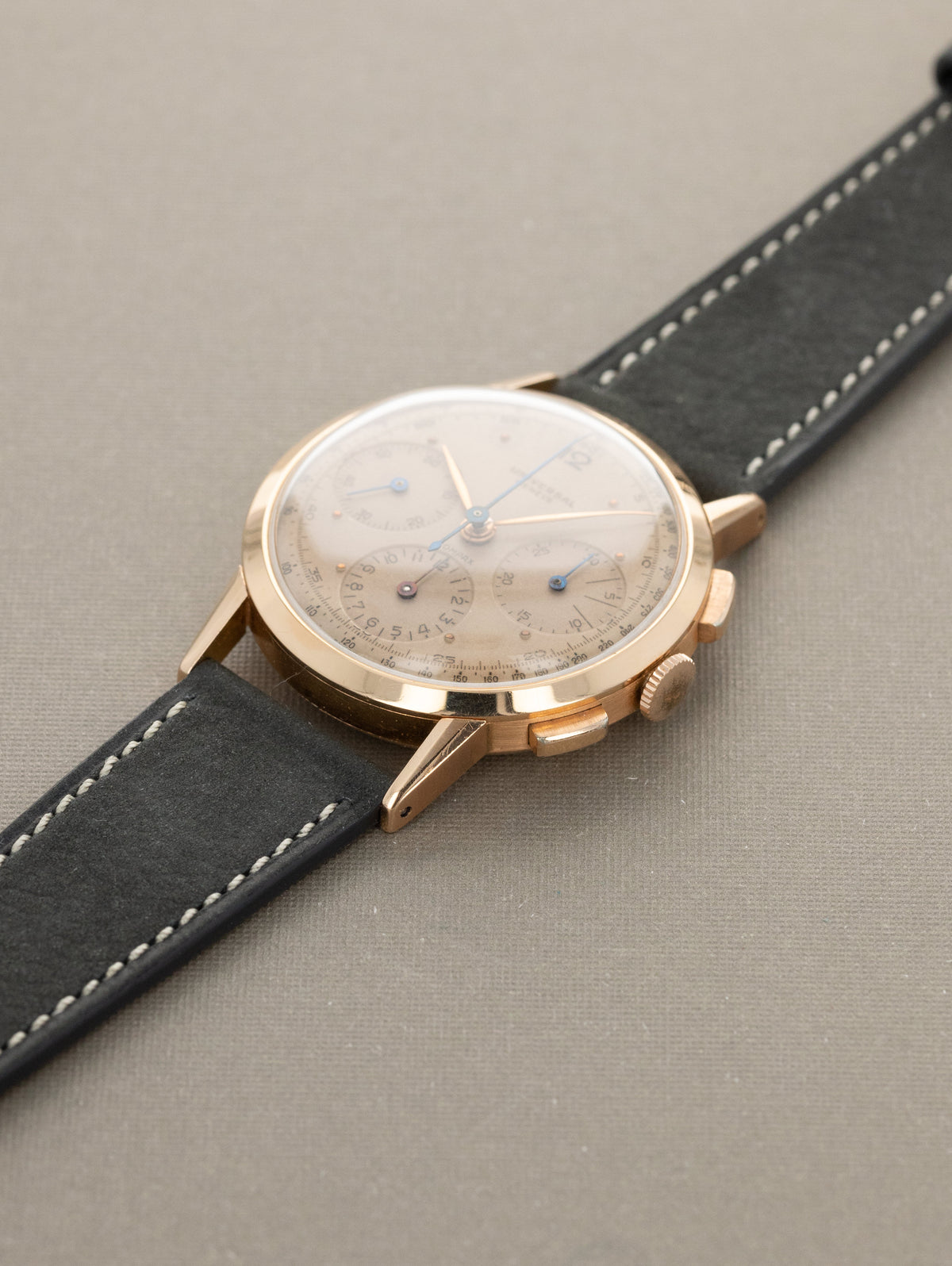 Universal Genève Compax Ref. 12558 - Patinated Pink Dial