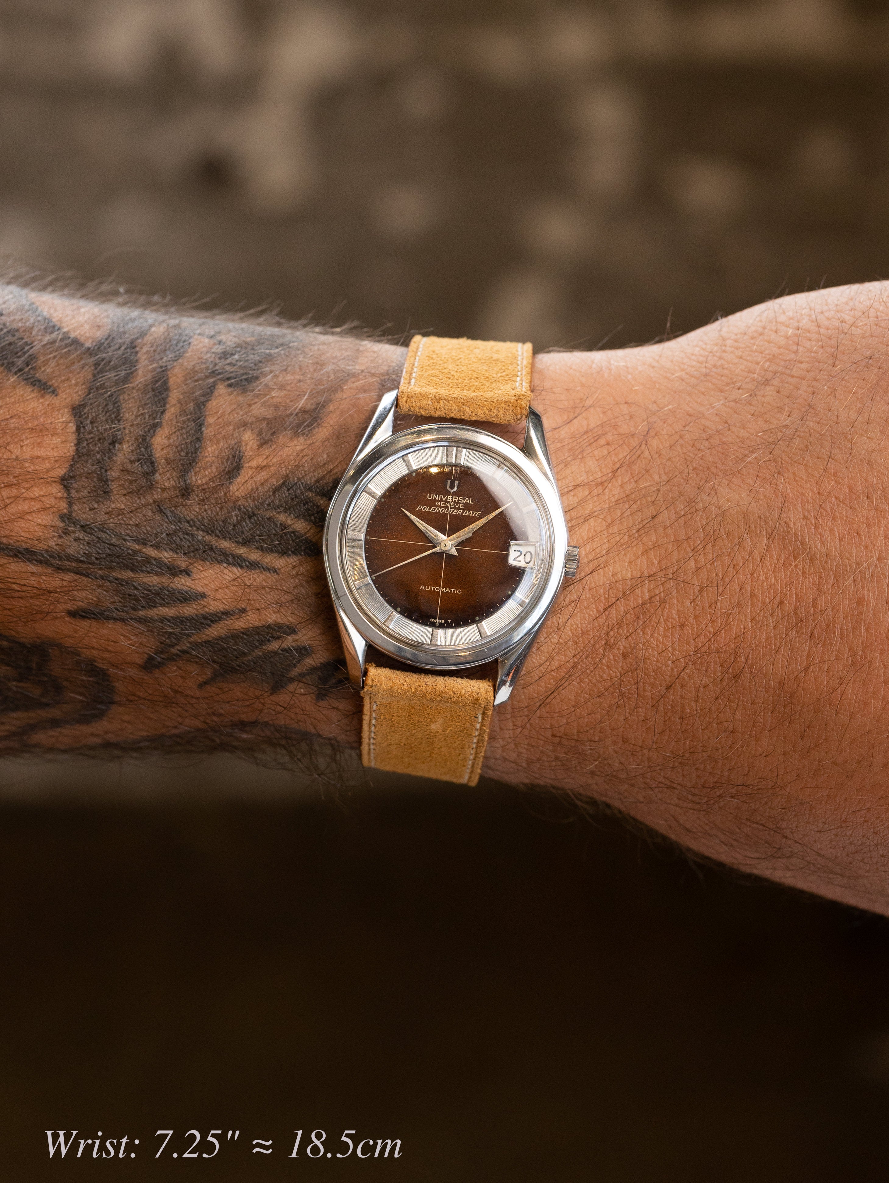 Universal Genève Polerouter Date Ref. 869111/01 - 'Tropical' Dial