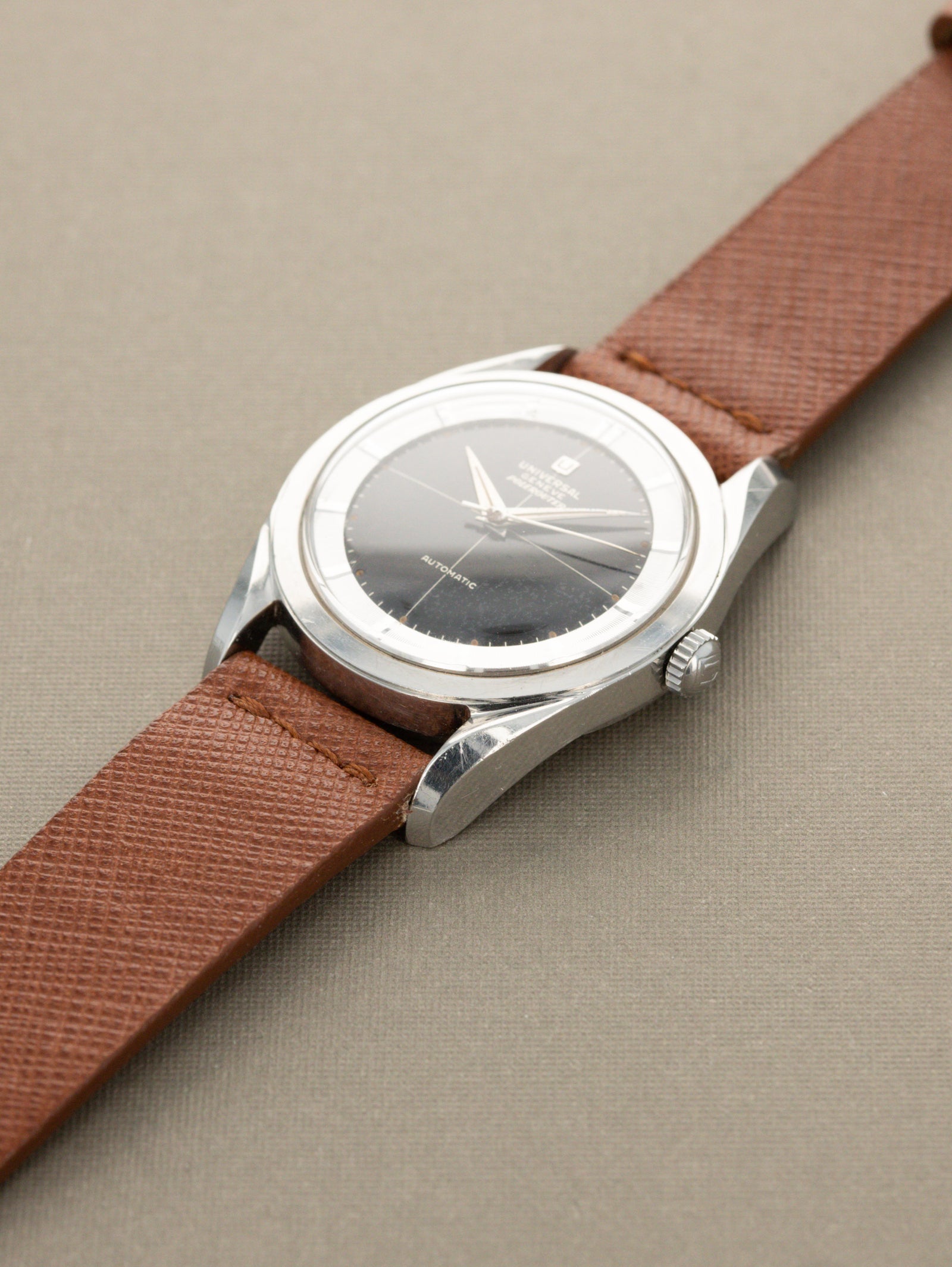 Universal Genève Polerouter Ref. H 20217-4 - Gilt 'Crosshair' Dial Unpolished