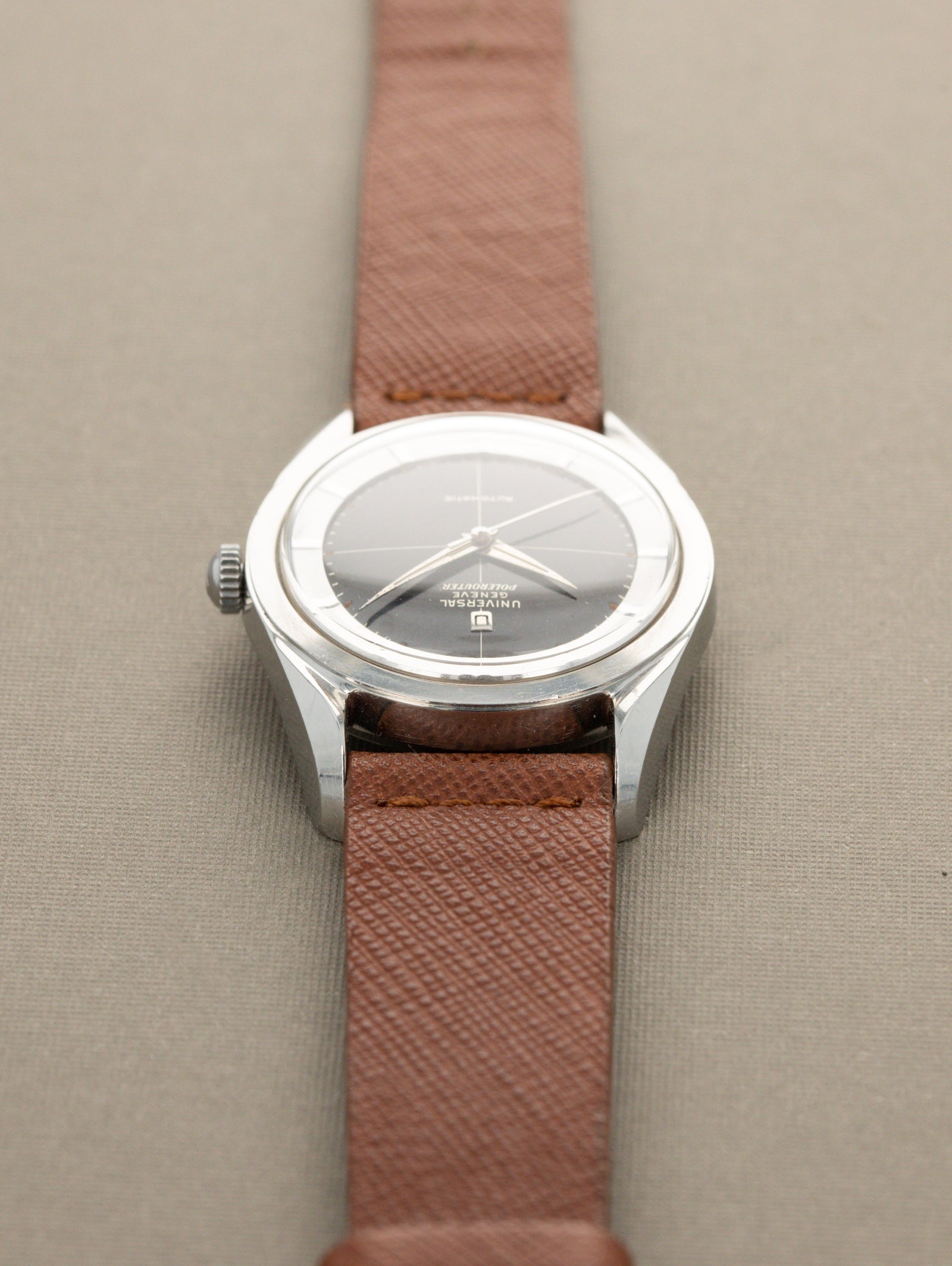 Universal Genève Polerouter Ref. H 20217-4 - Gilt 'Crosshair' Dial Unpolished
