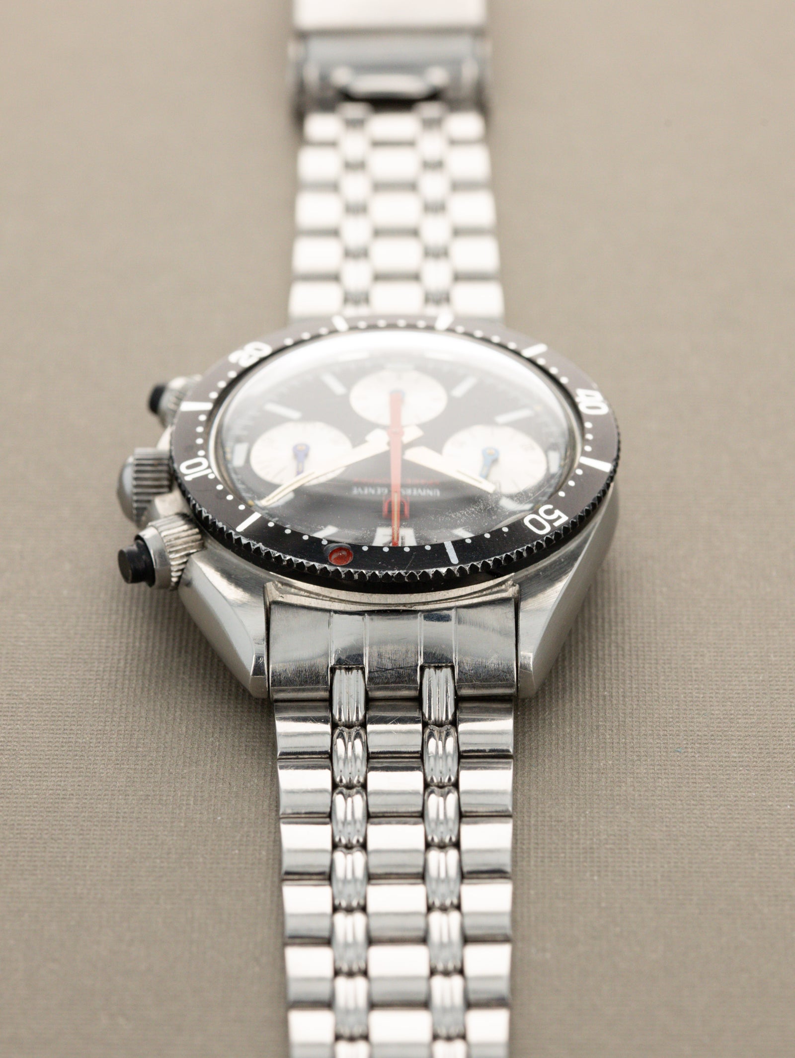 Universal Genève Space-Compax Ref. 885104/01 - 'Mk1' Reverse-Panda Dial