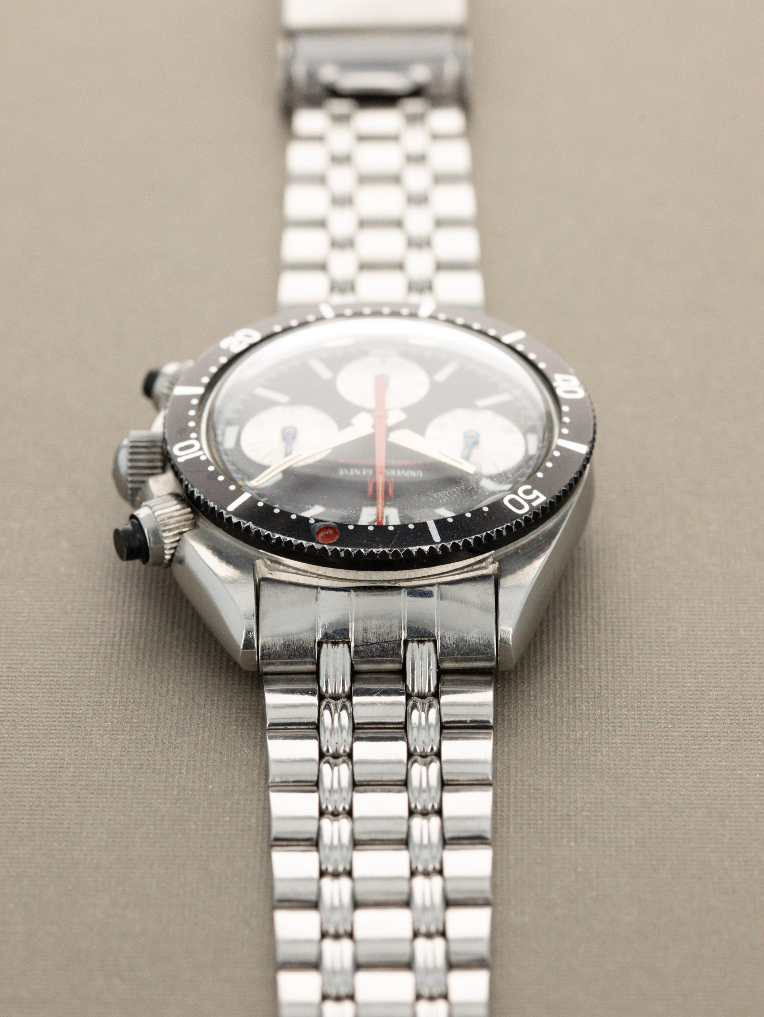 Universal Genève Space-Compax Ref. 885104/01 - 'Mk1' Reverse-Panda Dial
