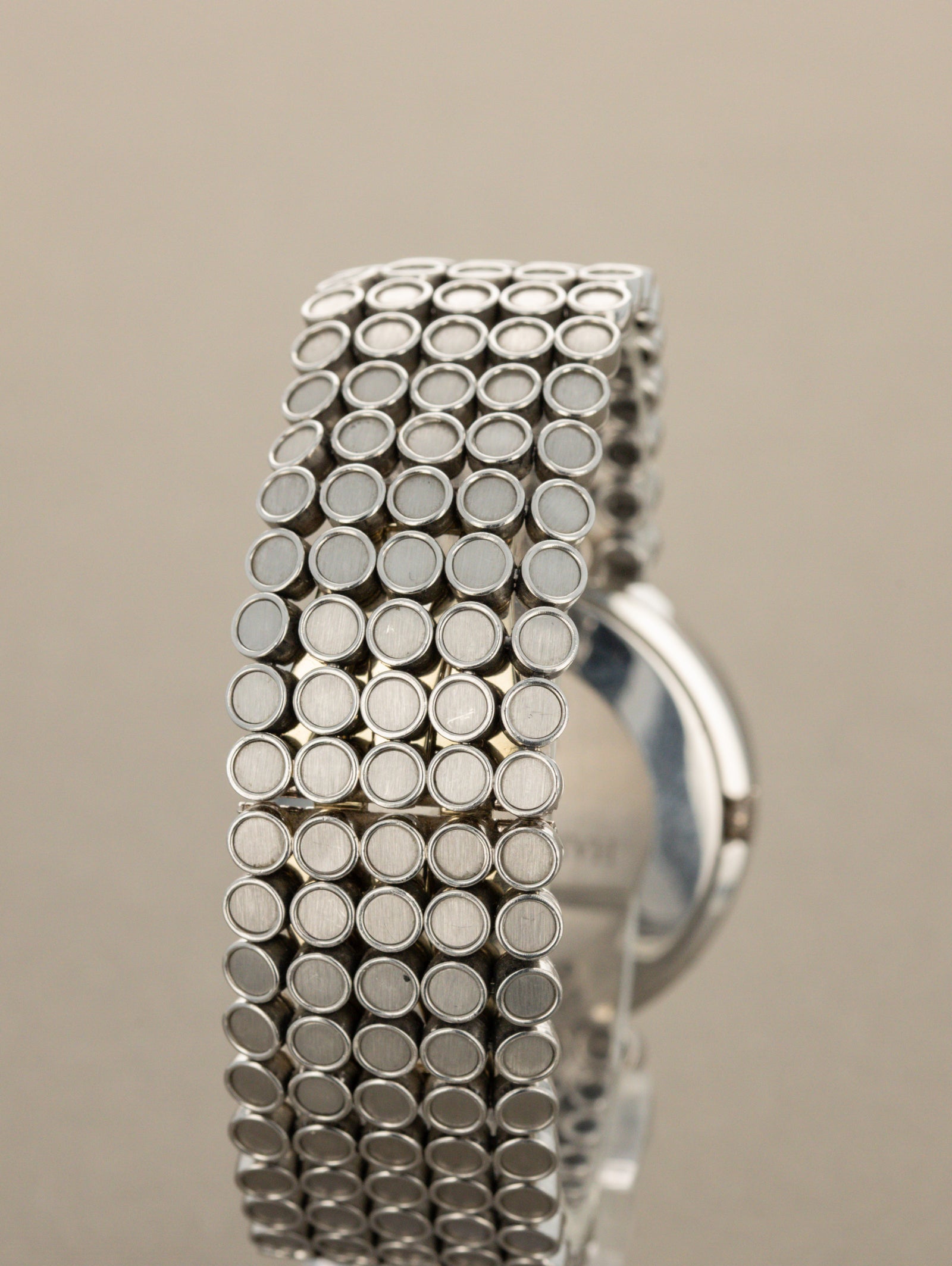 Harry Winston Premier Day-Date Platinum - 'Brushed' Silver Dial Unpolished