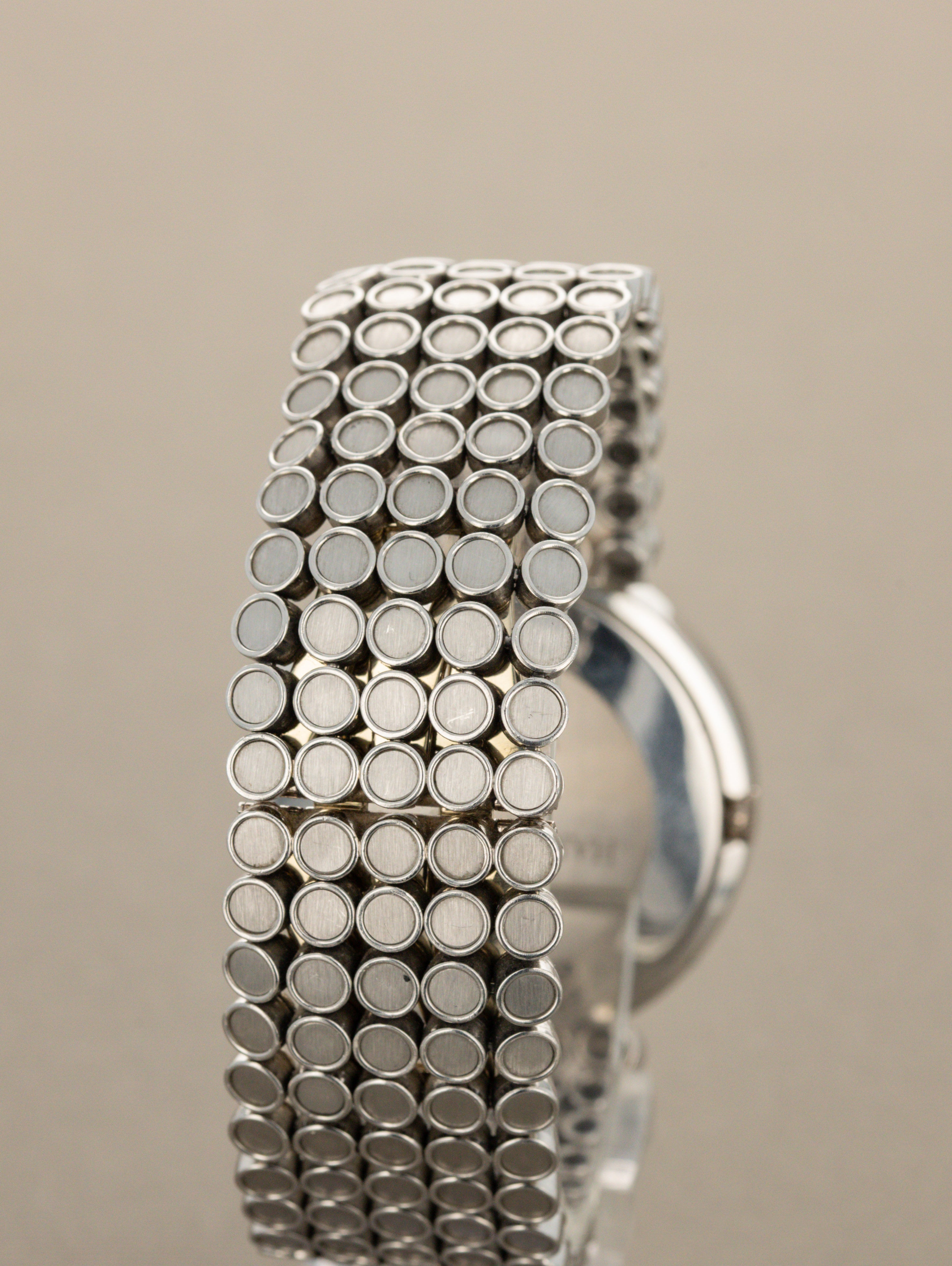 Harry Winston Premier Day-Date Platinum - 'Brushed' Silver Dial Unpolished