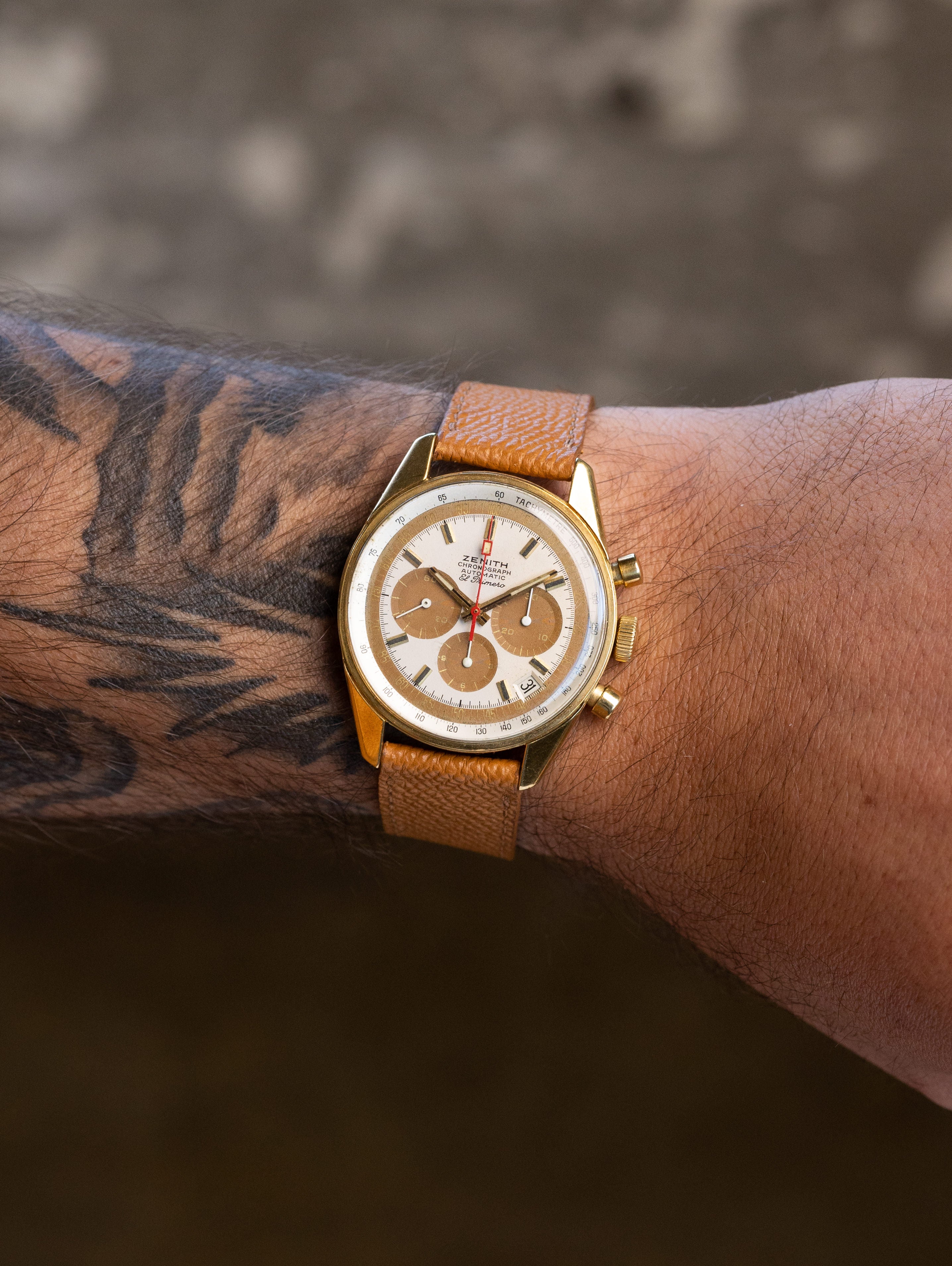 フランス
ゴムの木 Zenith Chronomaster Sport Centenary Exclusive 41mm Watch 03.3118