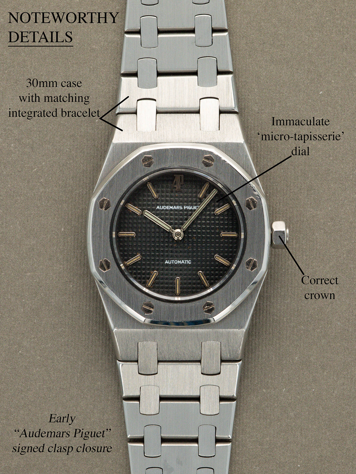 Audemars Piguet Royal Oak Ref. 8638ST - 'Ladies' Automatic 30mm