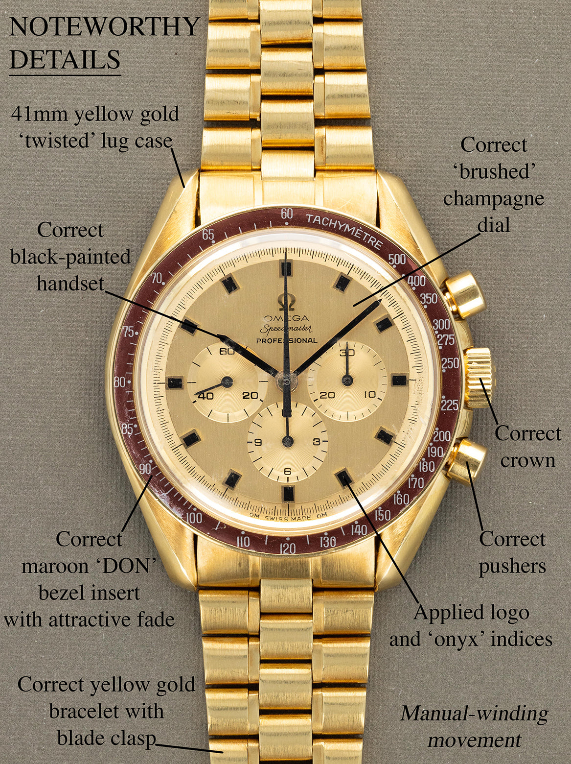 Omega Speedmaster Ref. BA 145.022-69 - 'Tribute To Apollo XI' Early Ex