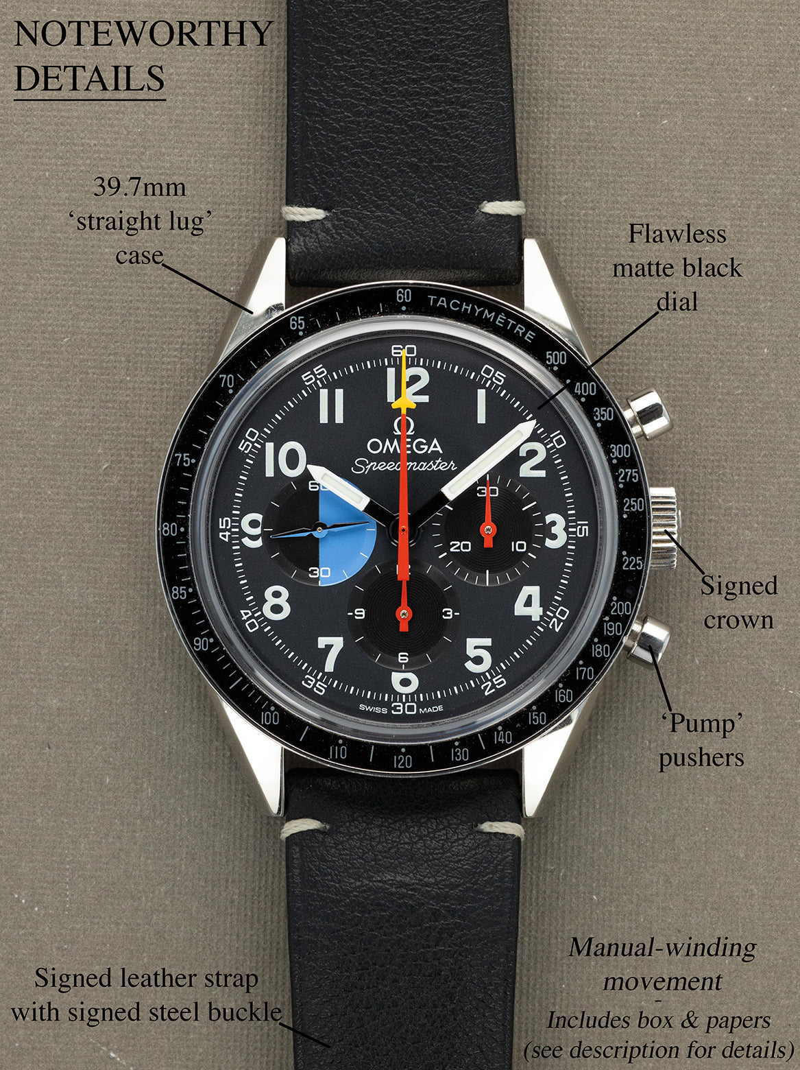 Omega Speedmaster Ref. 311.32.40.30.06.001 - HODINKEE 10-Year Anniversary Full Set