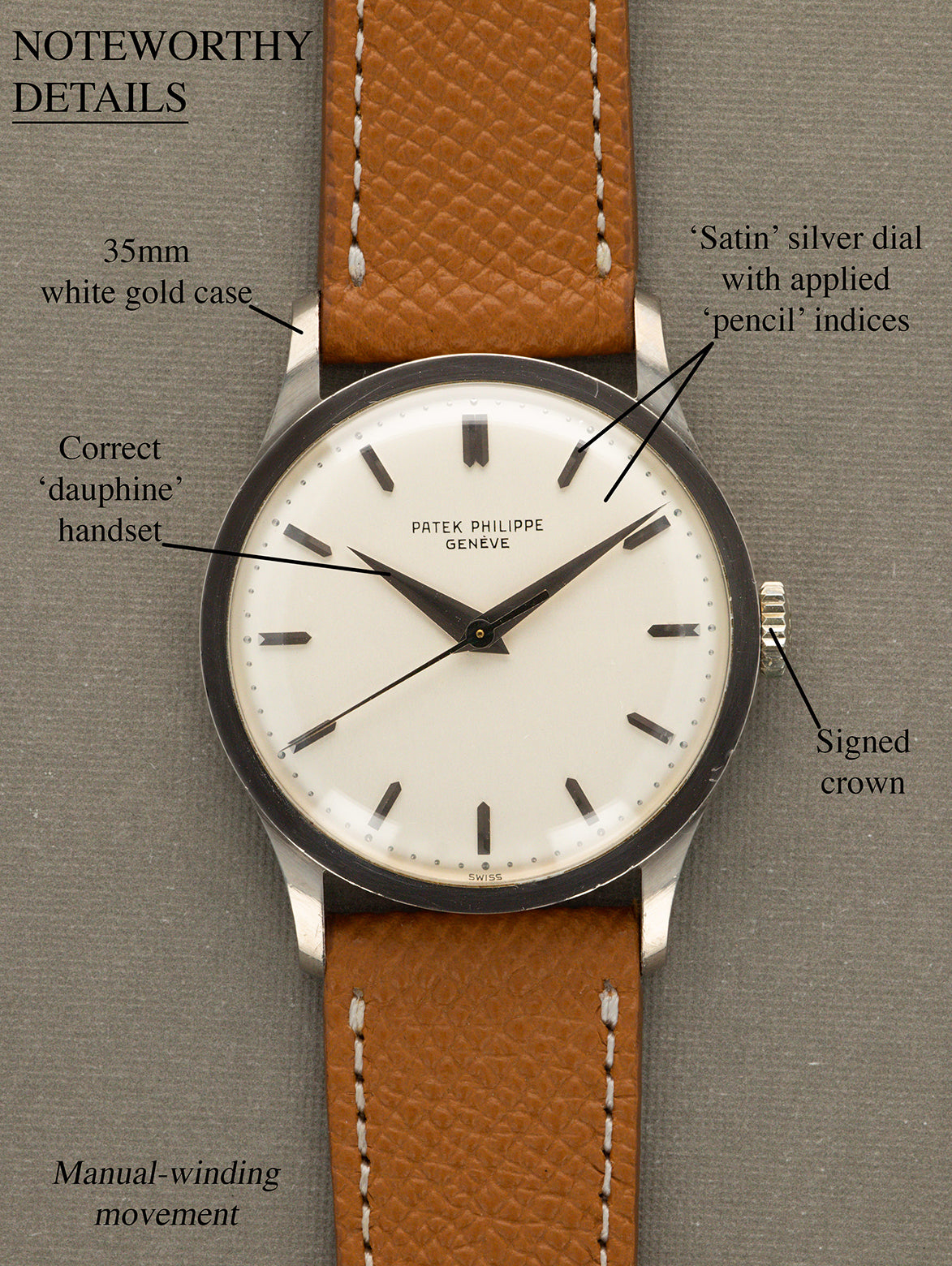 Patek Philippe Calatrava Ref. 570 - White Gold