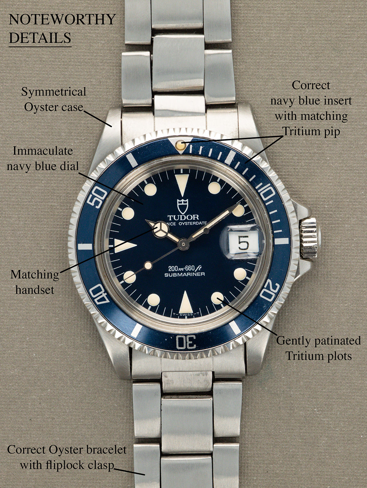 Tudor Submariner Date Ref. 79090 - Blue Dial