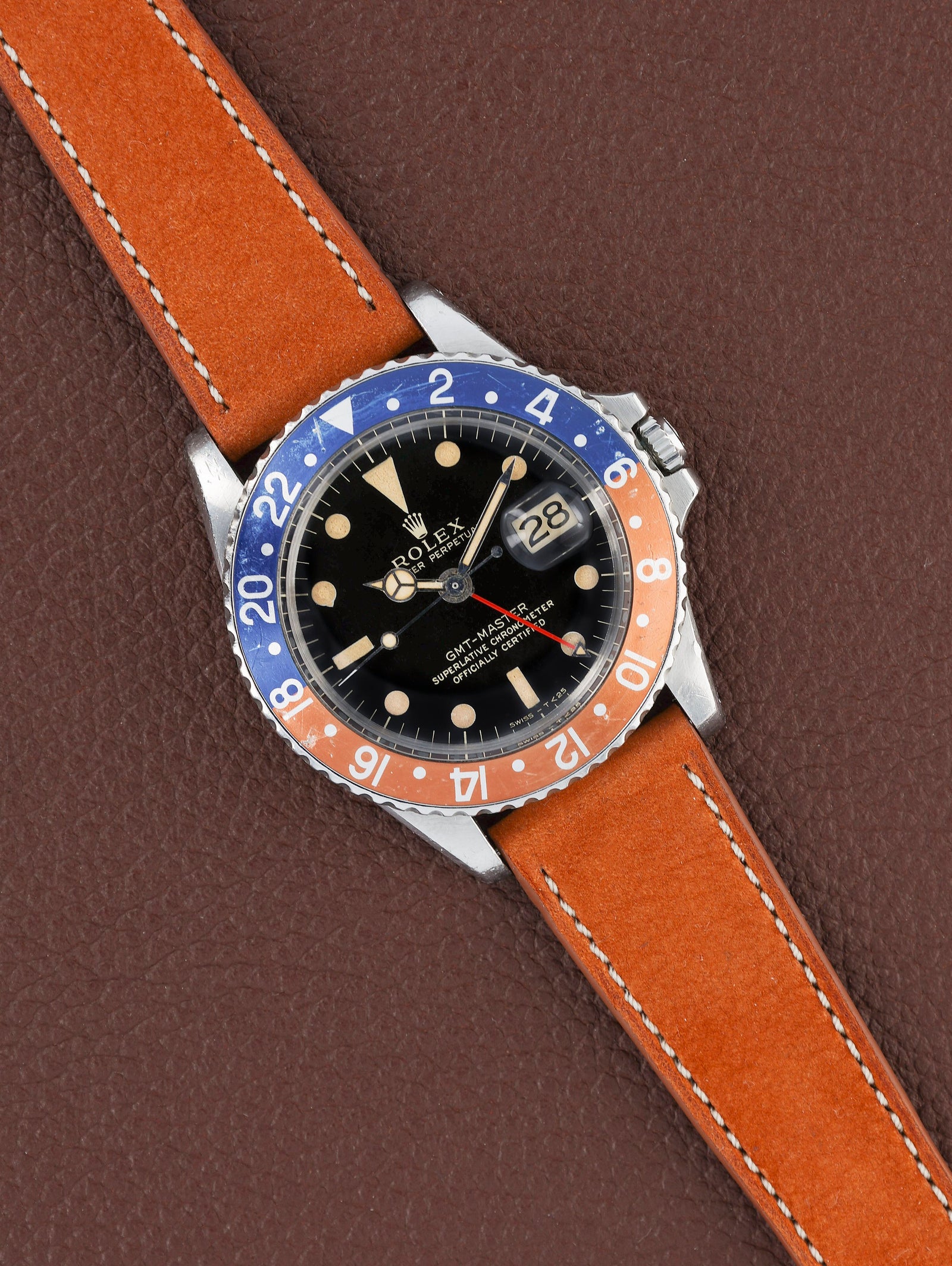 'Alzan' Molequin x Oliver and Clarke 'Nubuck' Watch Strap
