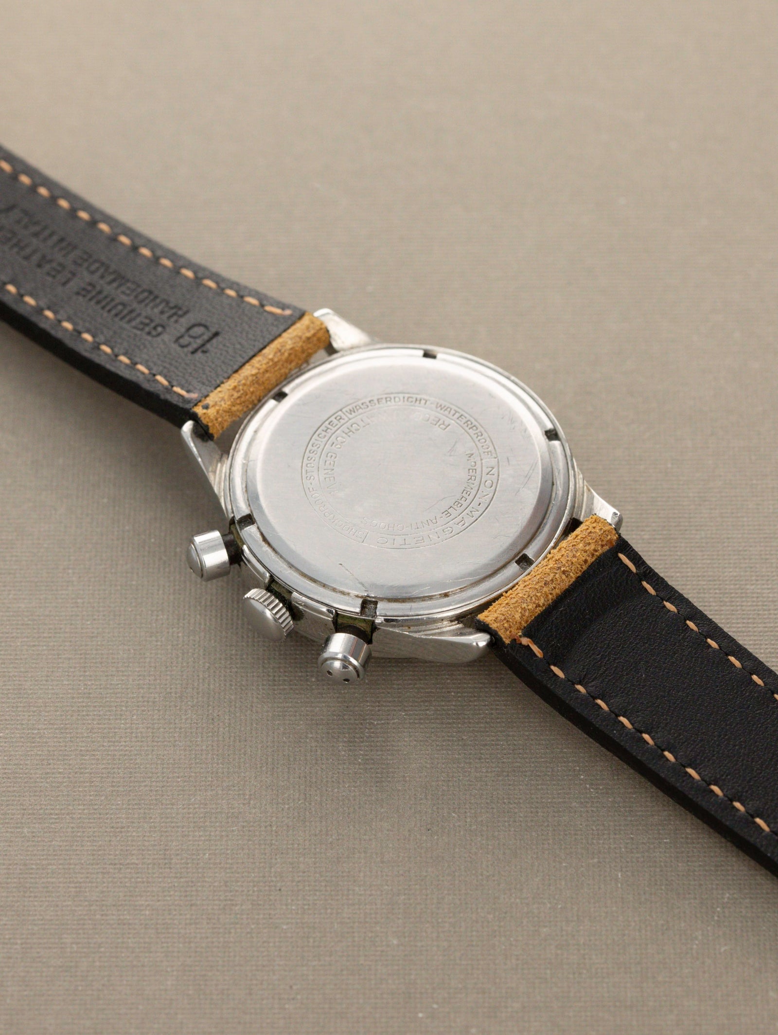 Record Waterproof Gilt Chronograph