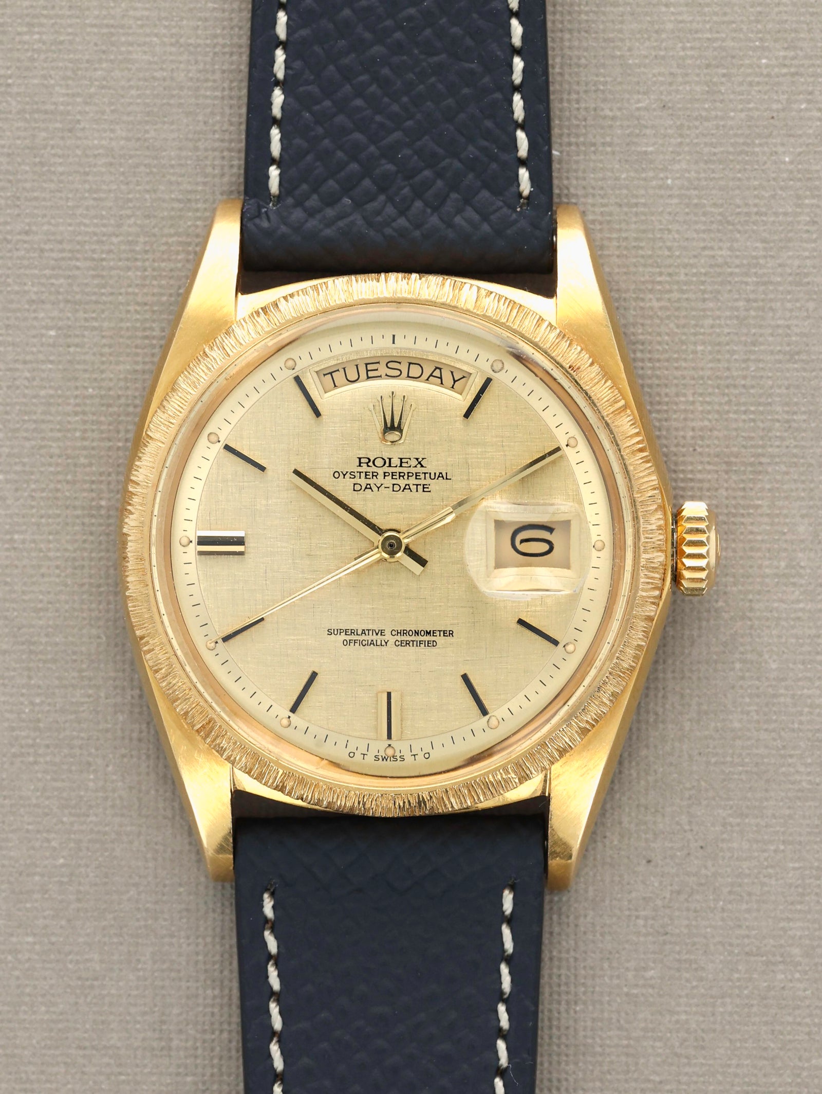 Rolex Day-Date Ref. 1807 Linen Unpolished