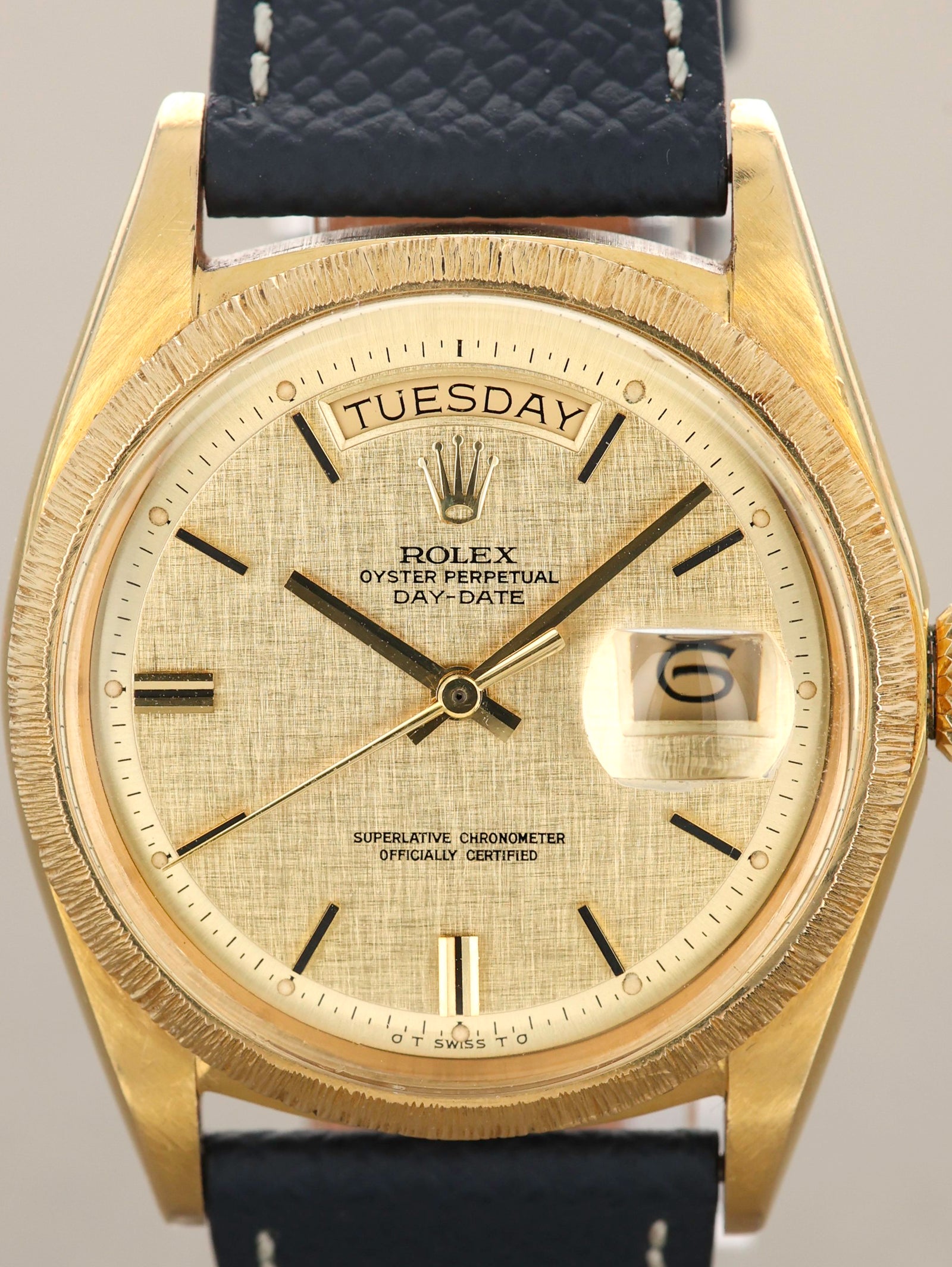 Rolex Day-Date Ref. 1807 Linen Unpolished