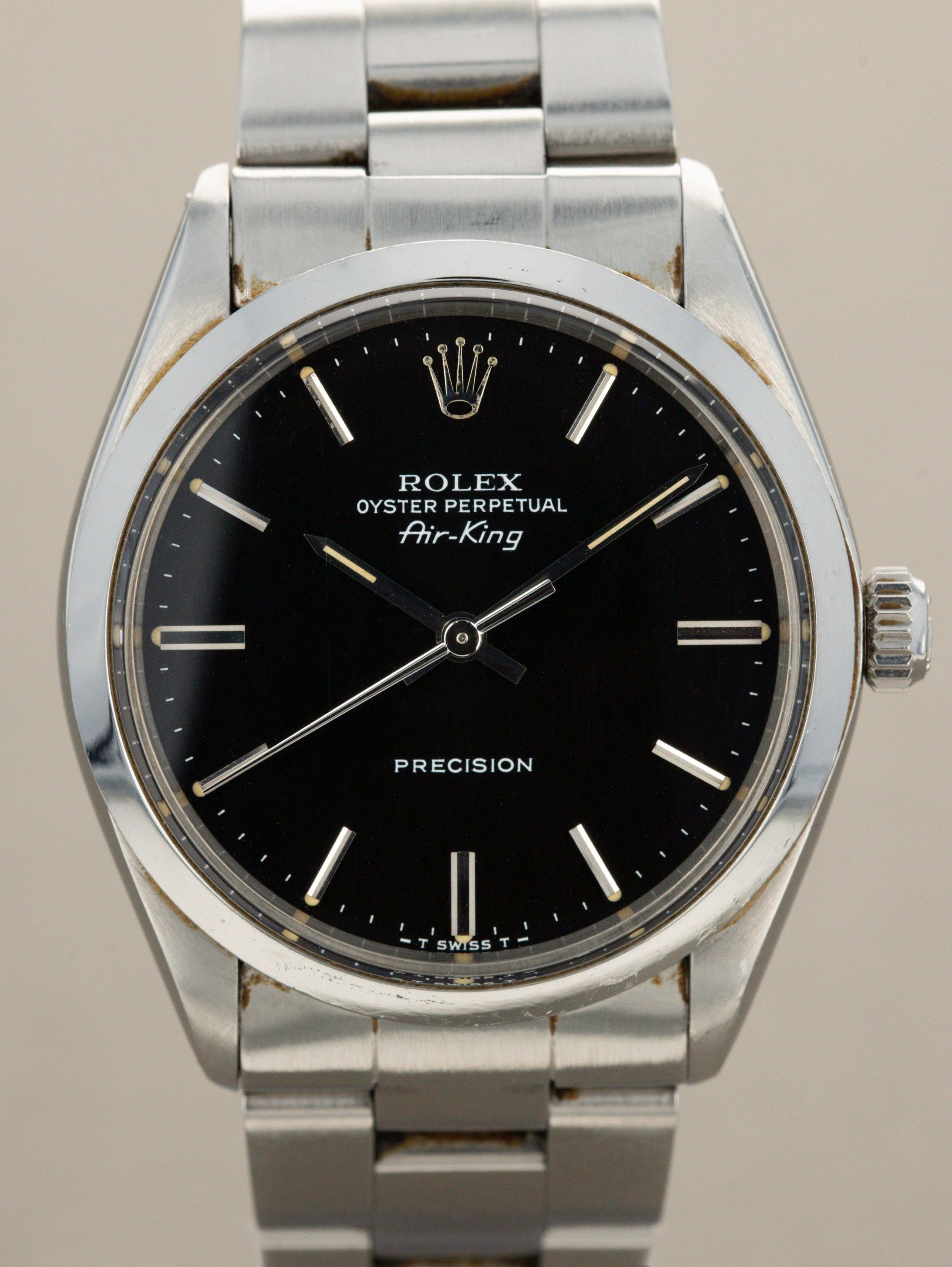 Rolex Air-King Ref. 5500 - Gloss Black