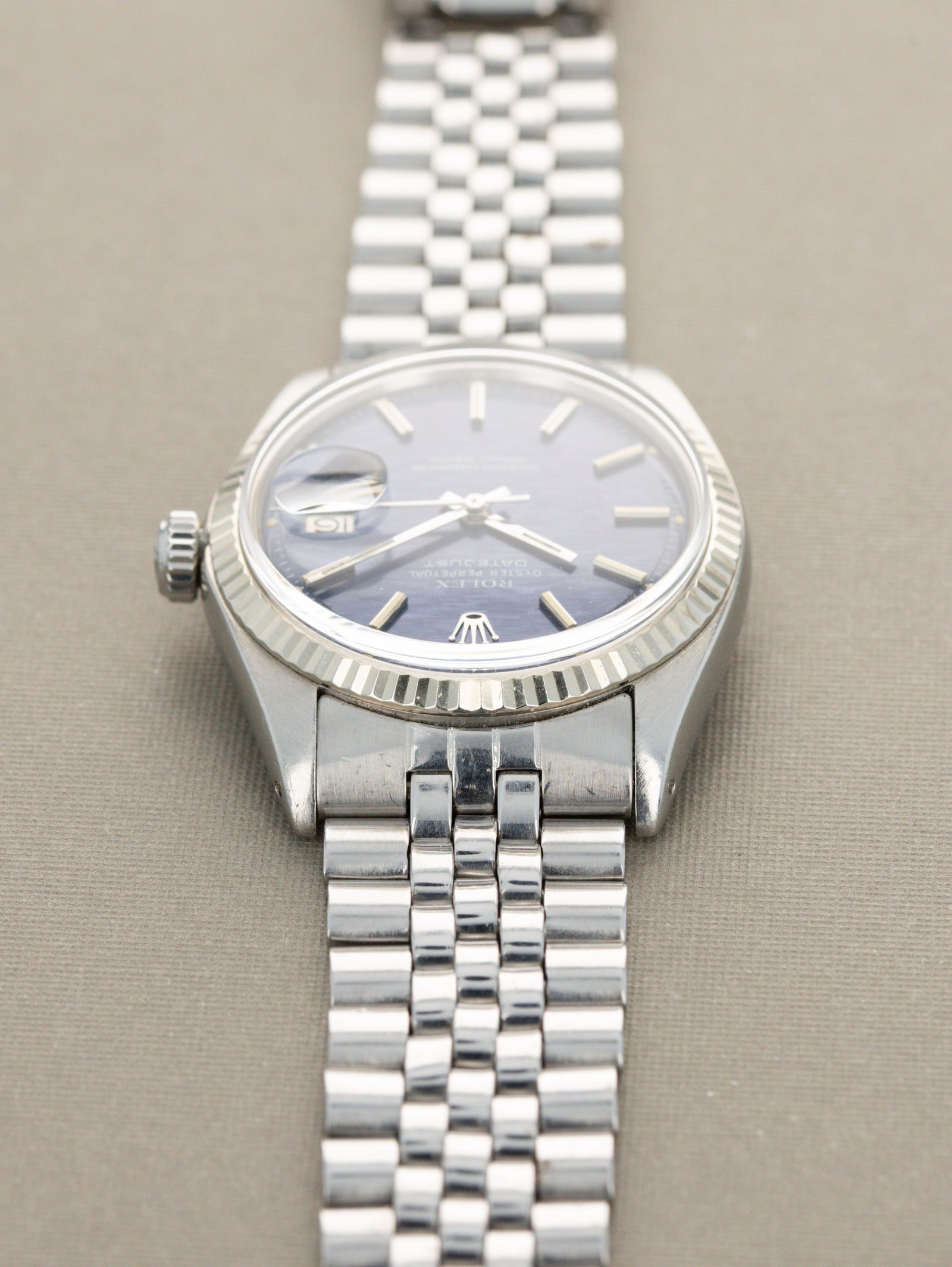 Rolex Datejust Ref. 1601 - Blue Mosaic Dial