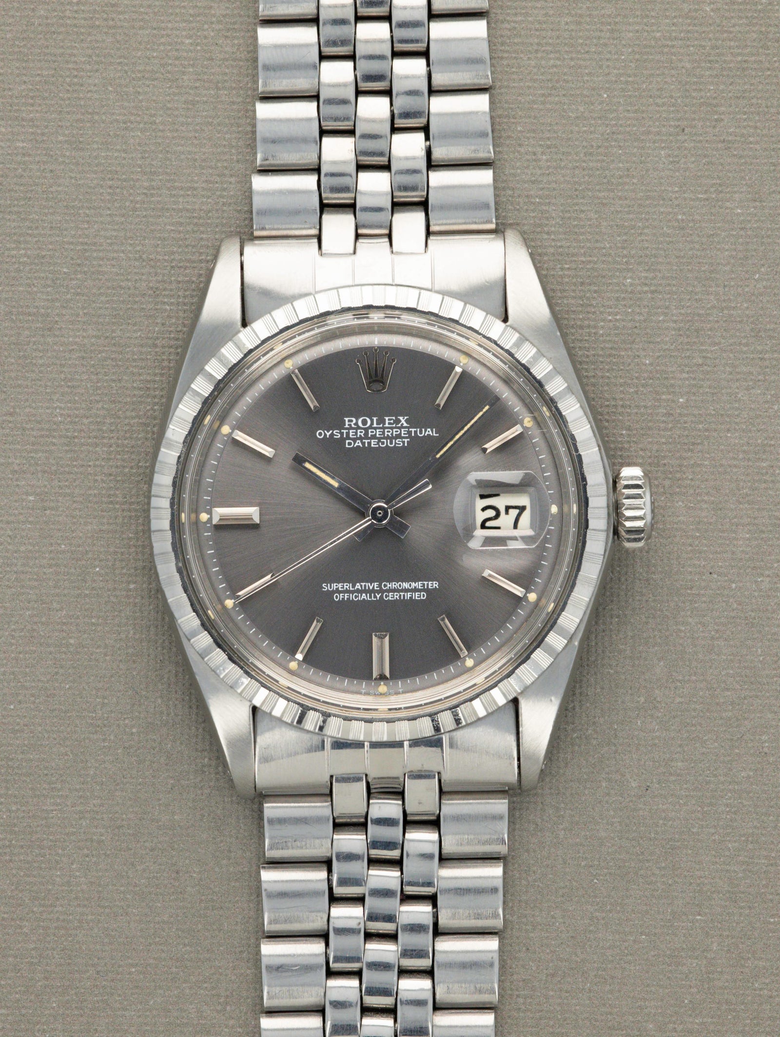 Rolex Datejust Ref. 1603 - Grey Sunburst