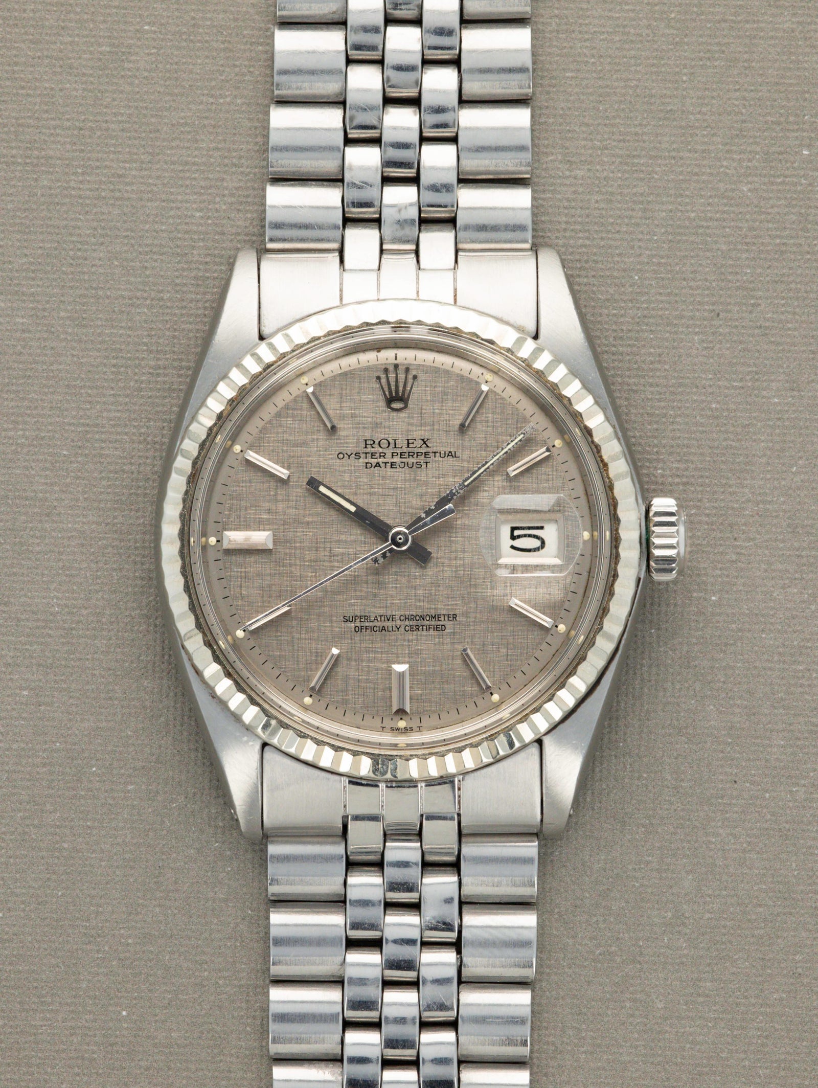 Rolex Datejust Ref. 1601 - Linen Dial