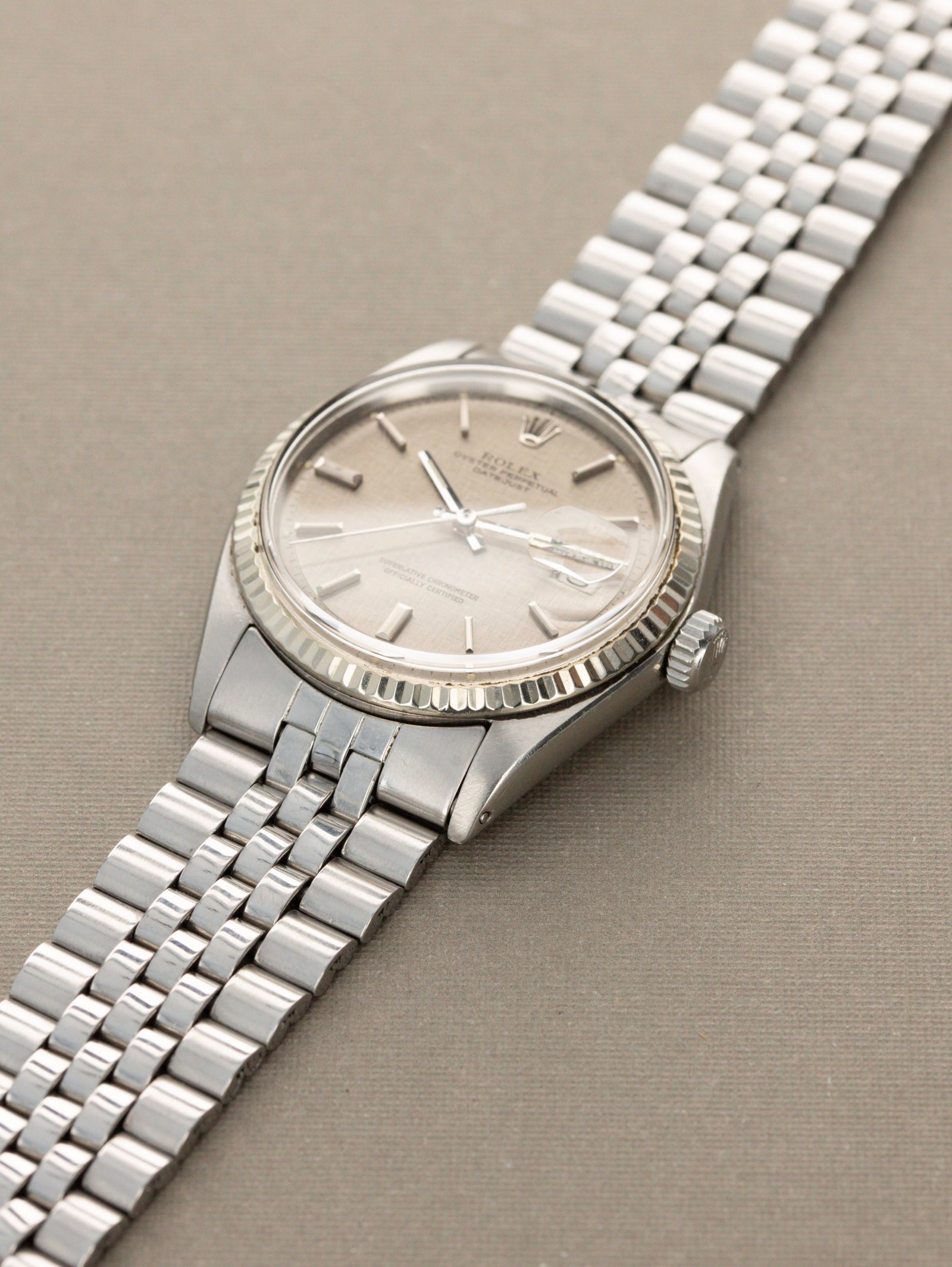 Rolex Datejust Ref. 1601 - Linen Dial