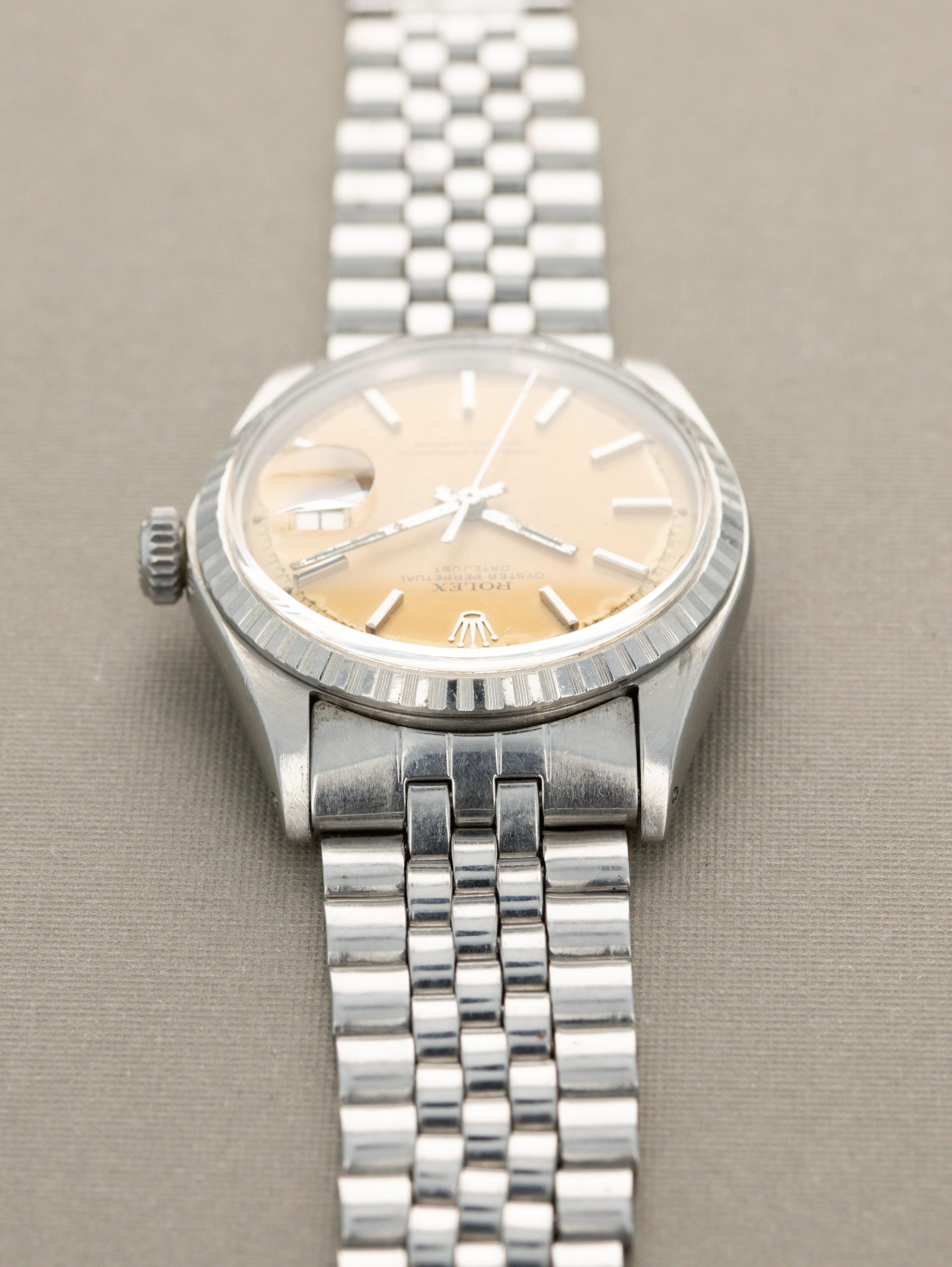 Rolex Datejust Ref. 1603 - Yellow Patina Dial
