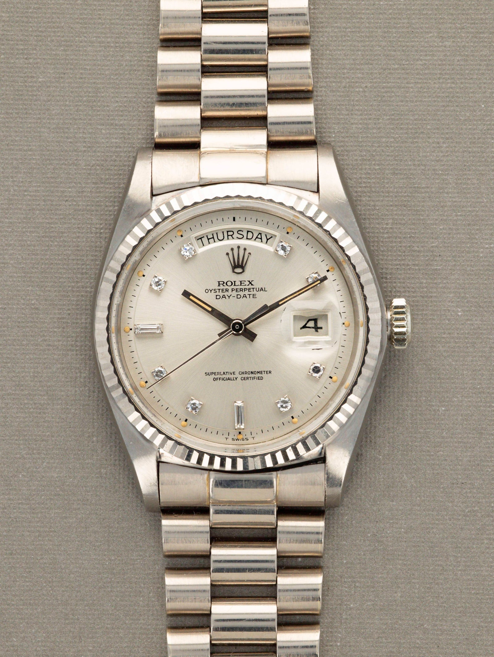 Rolex Day-Date Ref. 1803 - Pumpkin Diamond Dial
