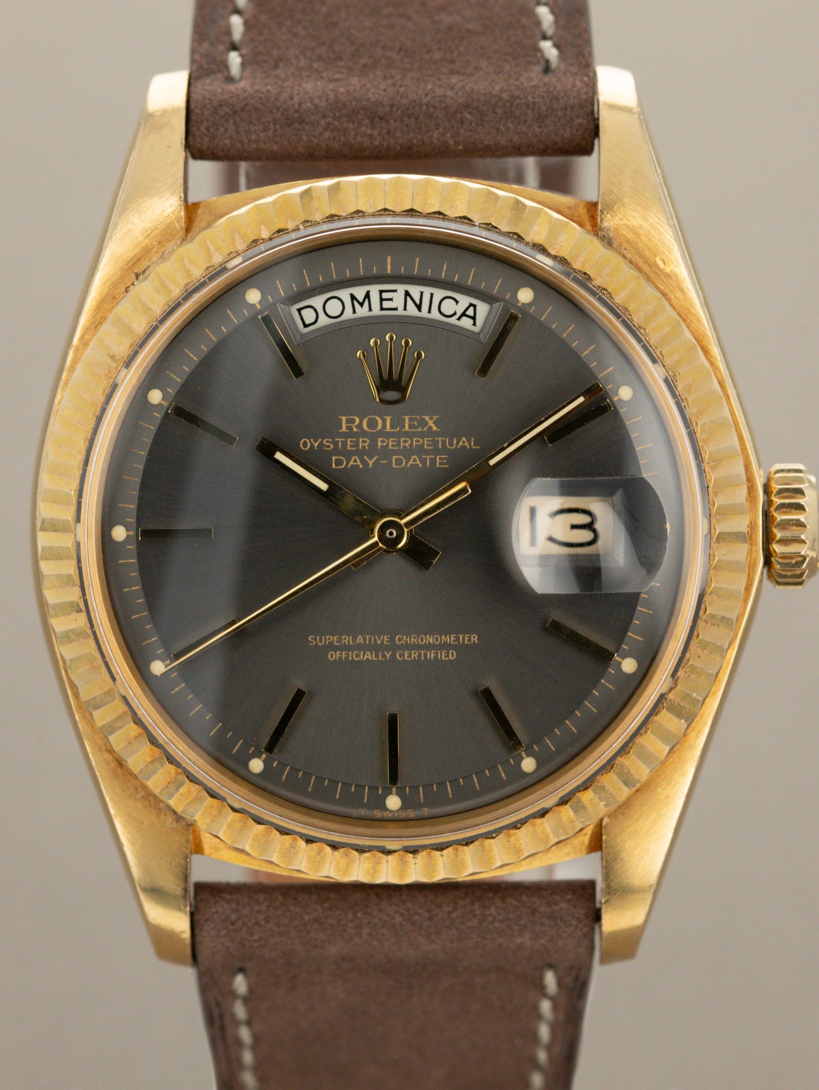 Rolex Day-Date Ref. 1803 - Slate Sunburst Dial