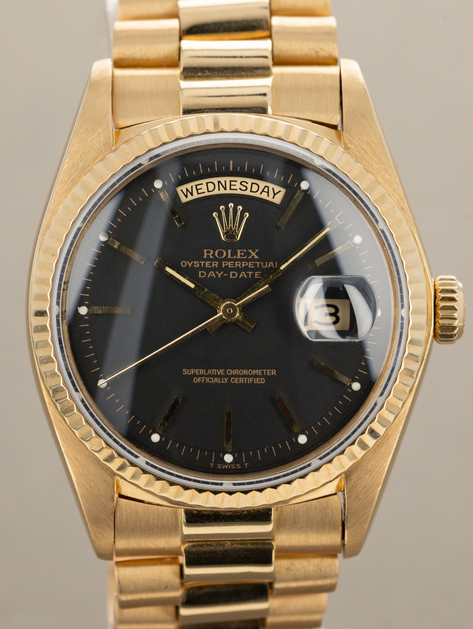 Rolex Day-Date Ref. 1803 - Matte Black Dial