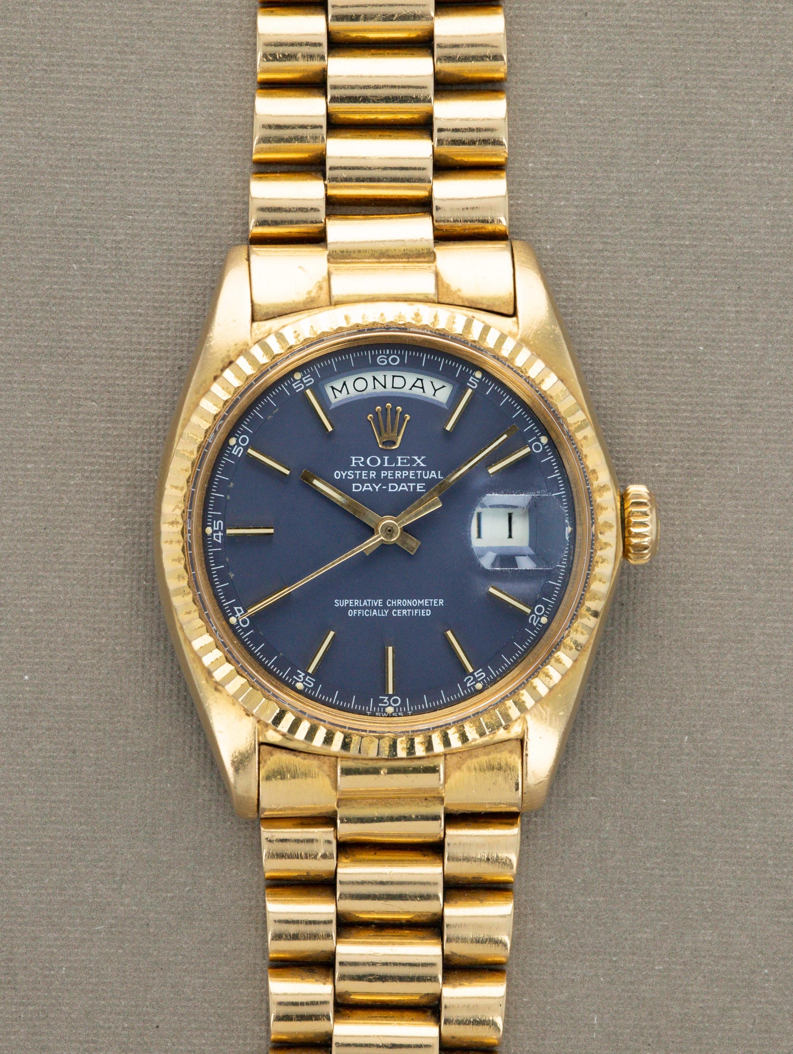 Rolex Day-Date Ref. 1803 - Blue Minute Dial