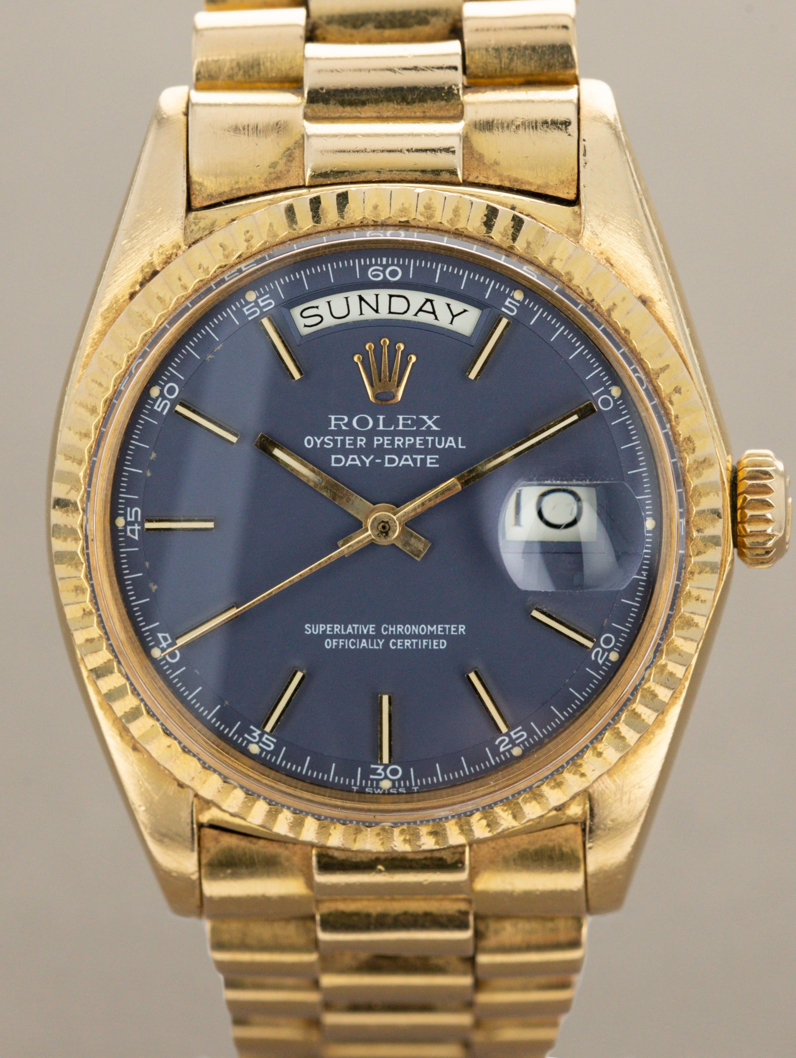 Rolex Day-Date Ref. 1803 - Blue Minute Dial