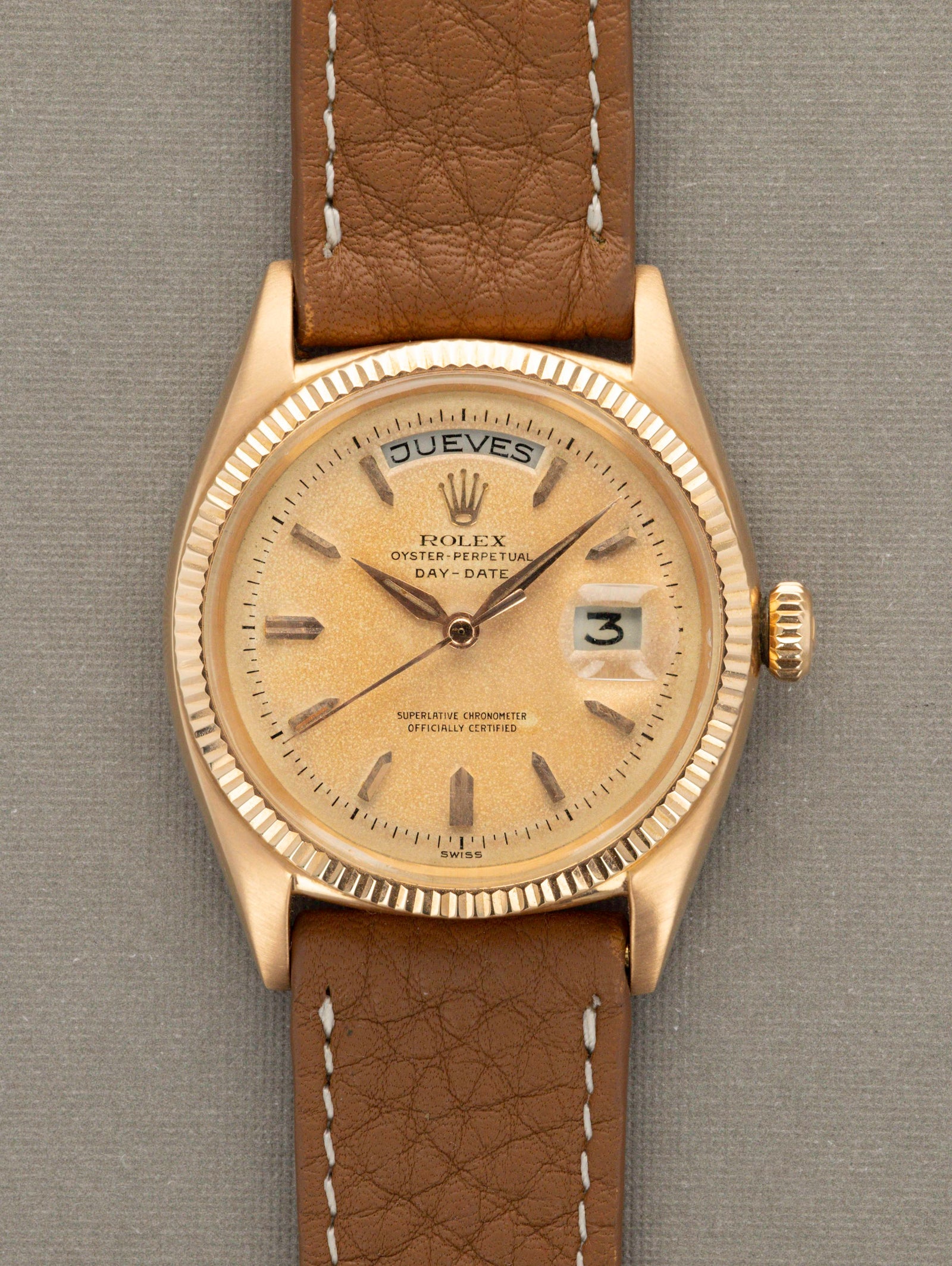 Rolex Day-Date Ref. 6611 - 18K Pink Gold