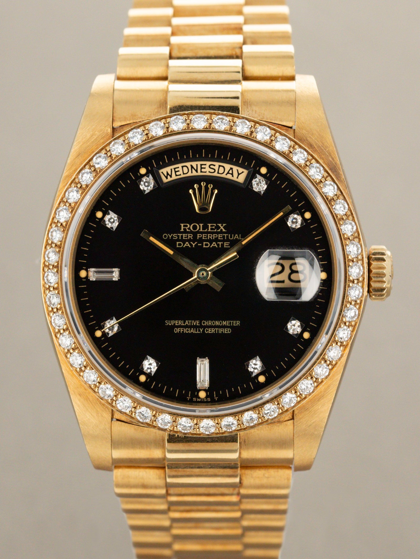 Rolex Day-Date Ref. 18048 - 'Black Diamond'