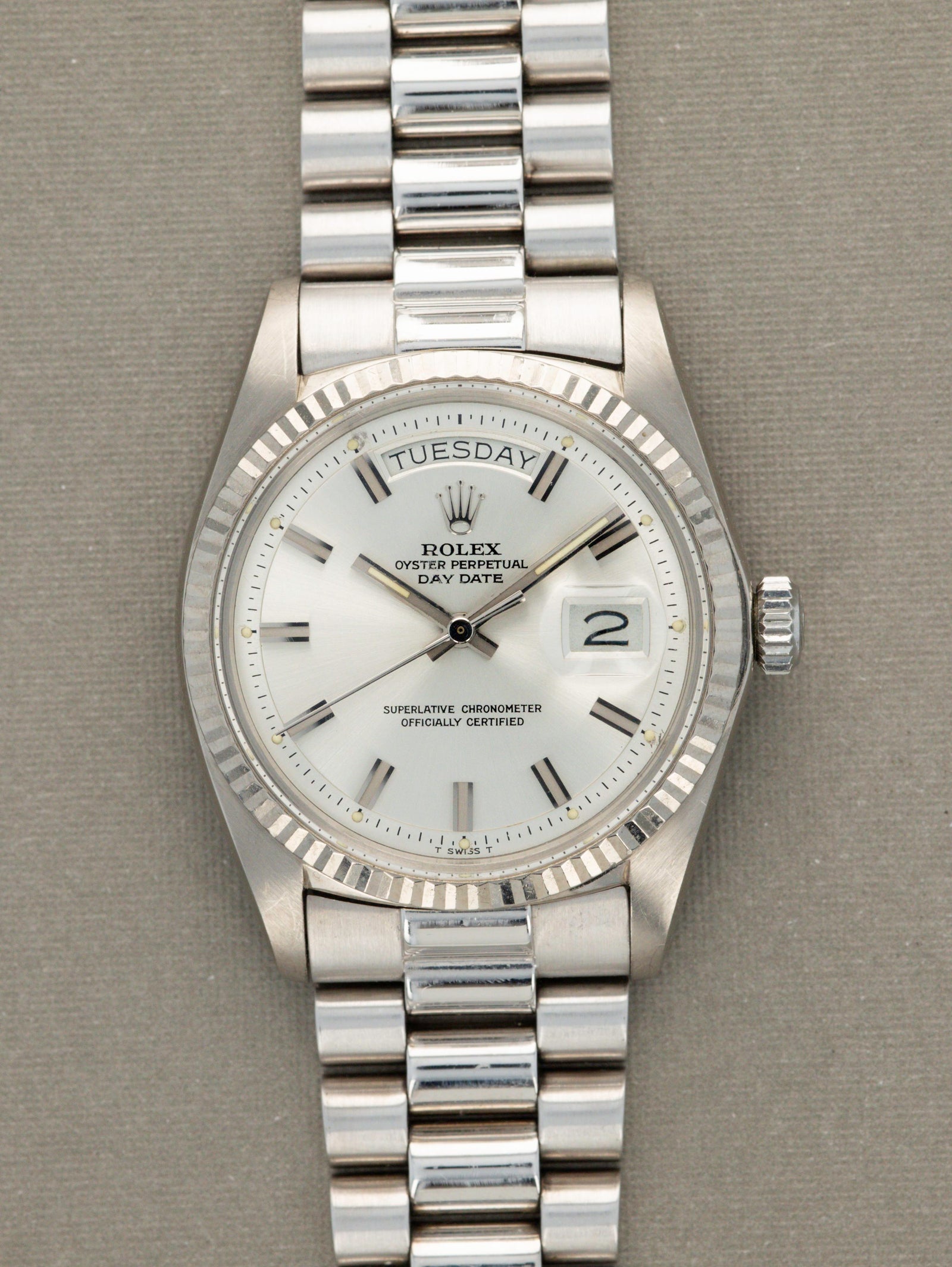 Rolex Day-Date Ref. 1803 - White Gold 'Wideboy'